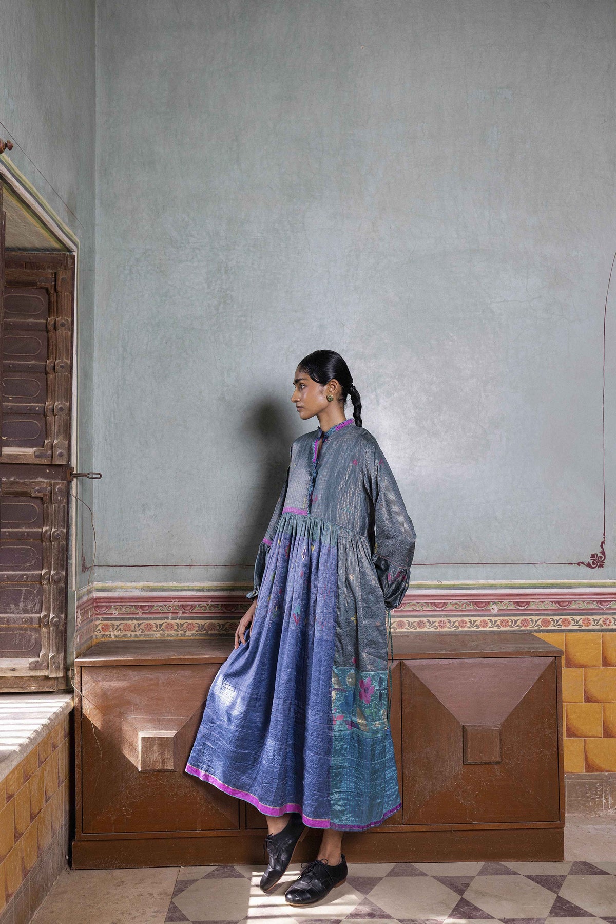 Amira Jamdani Dress