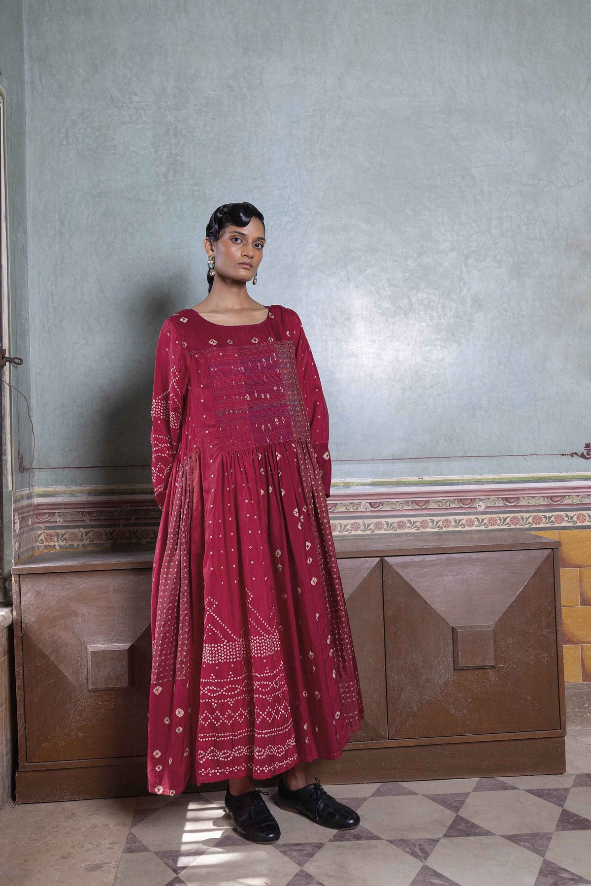 Raghad Bandhani Dress