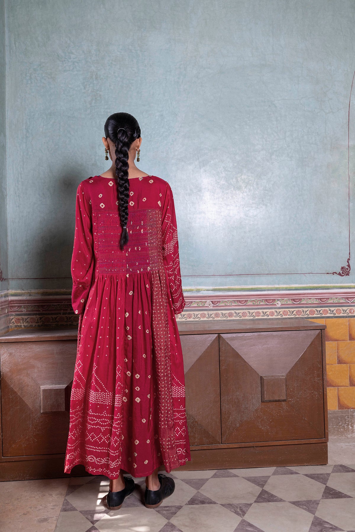 Raghad Bandhani Dress
