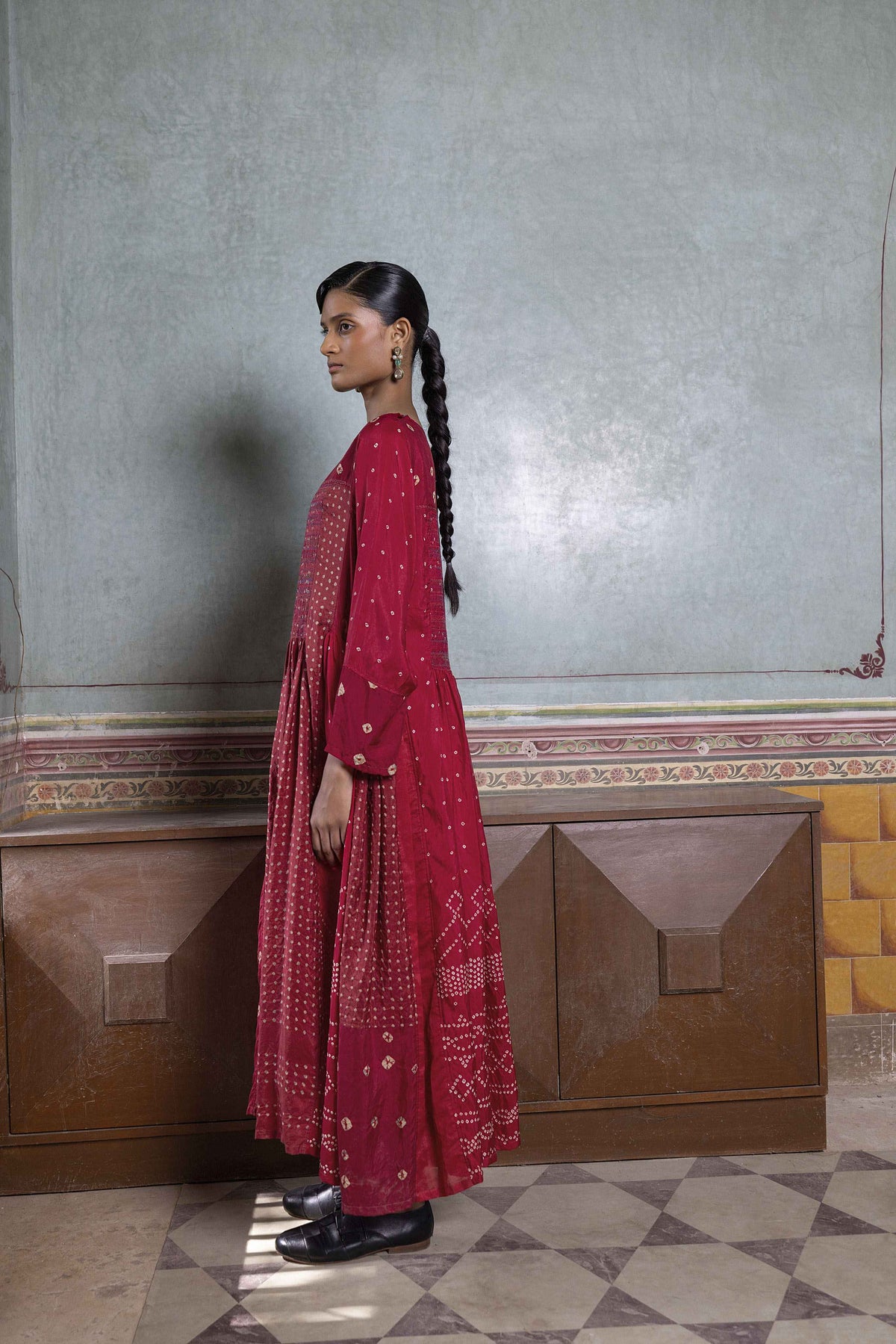 Raghad Bandhani Dress