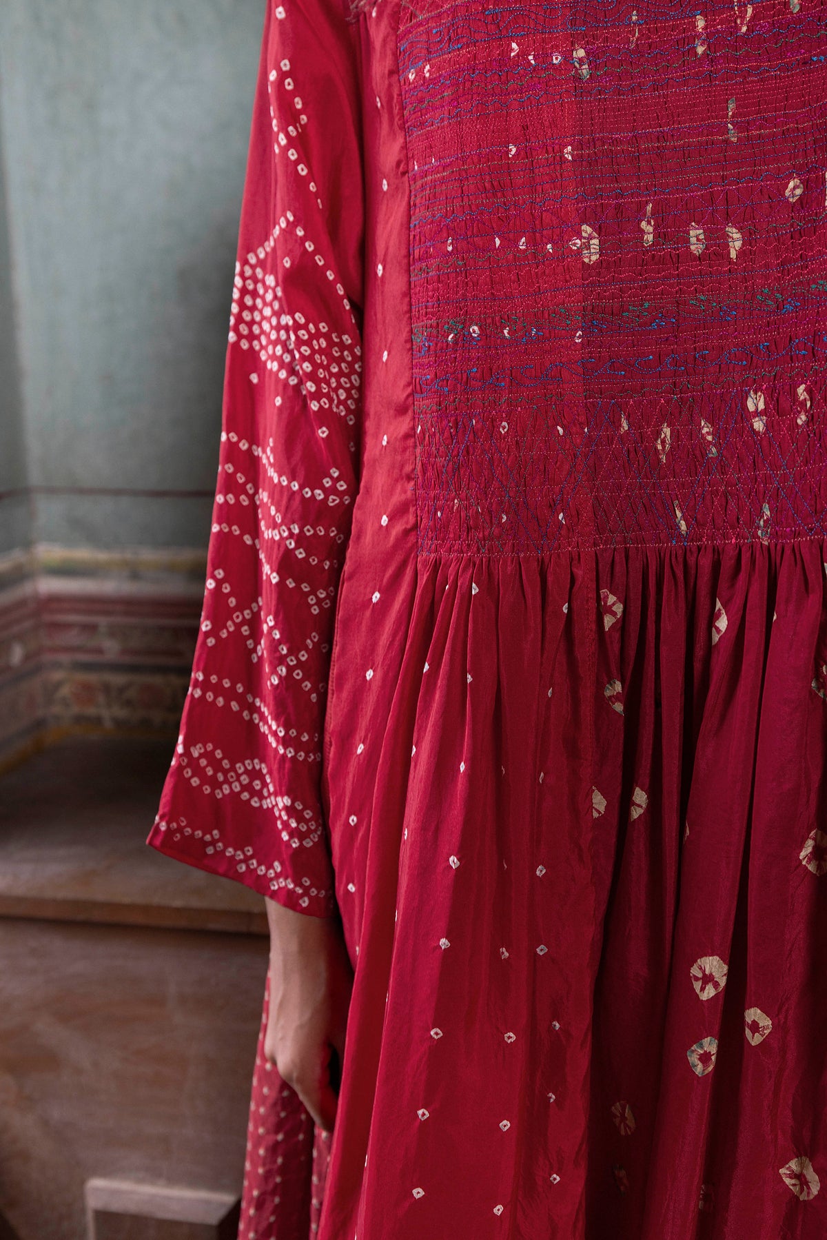 Raghad Bandhani Dress