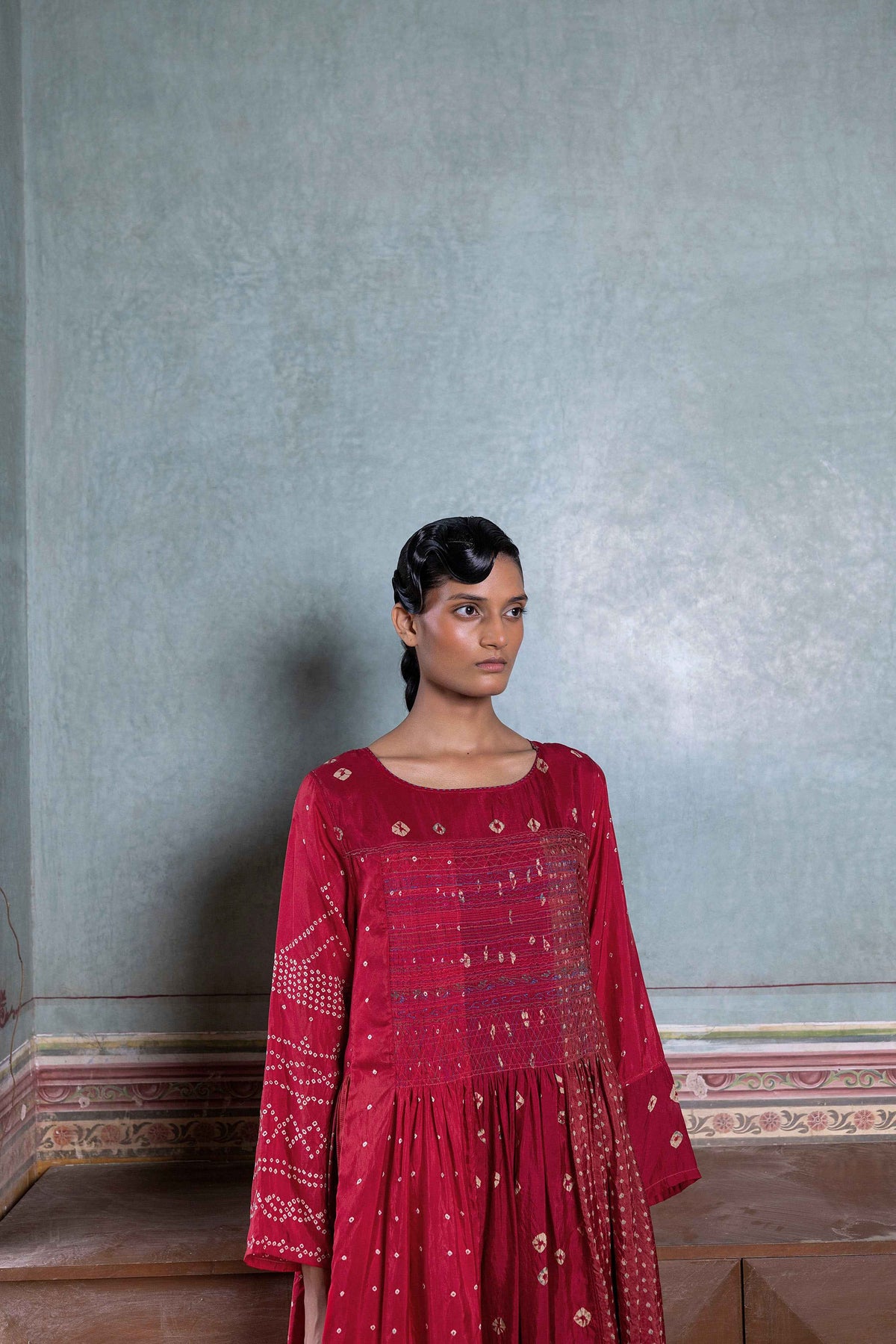 Raghad Bandhani Dress