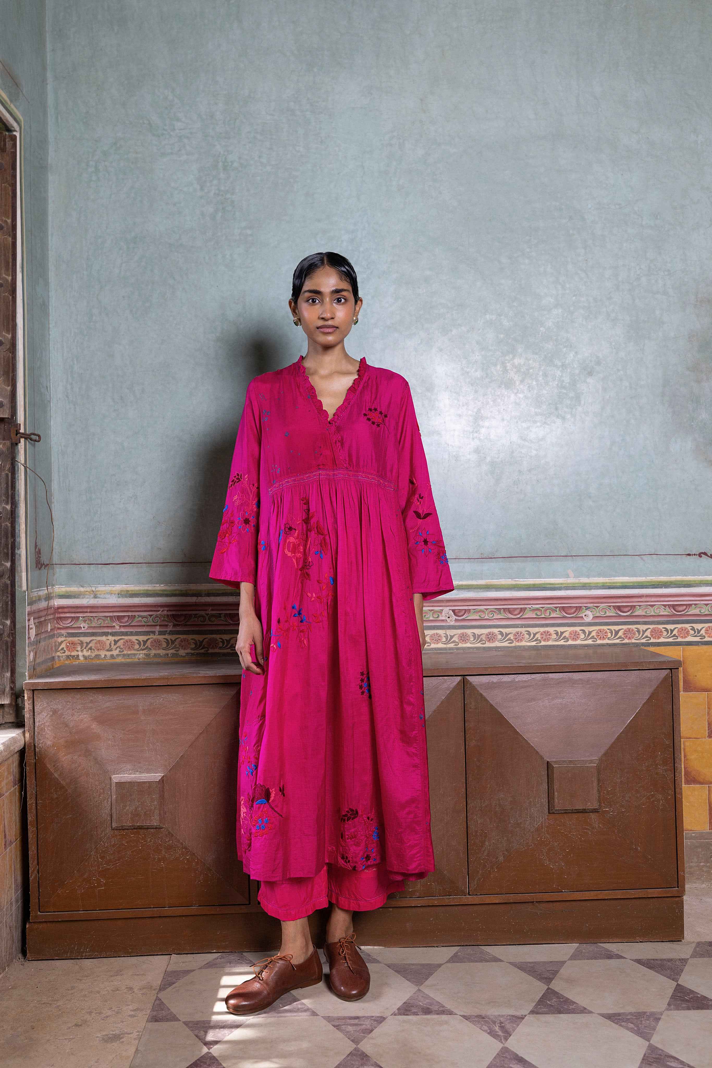 Marwa Embroidered Dress