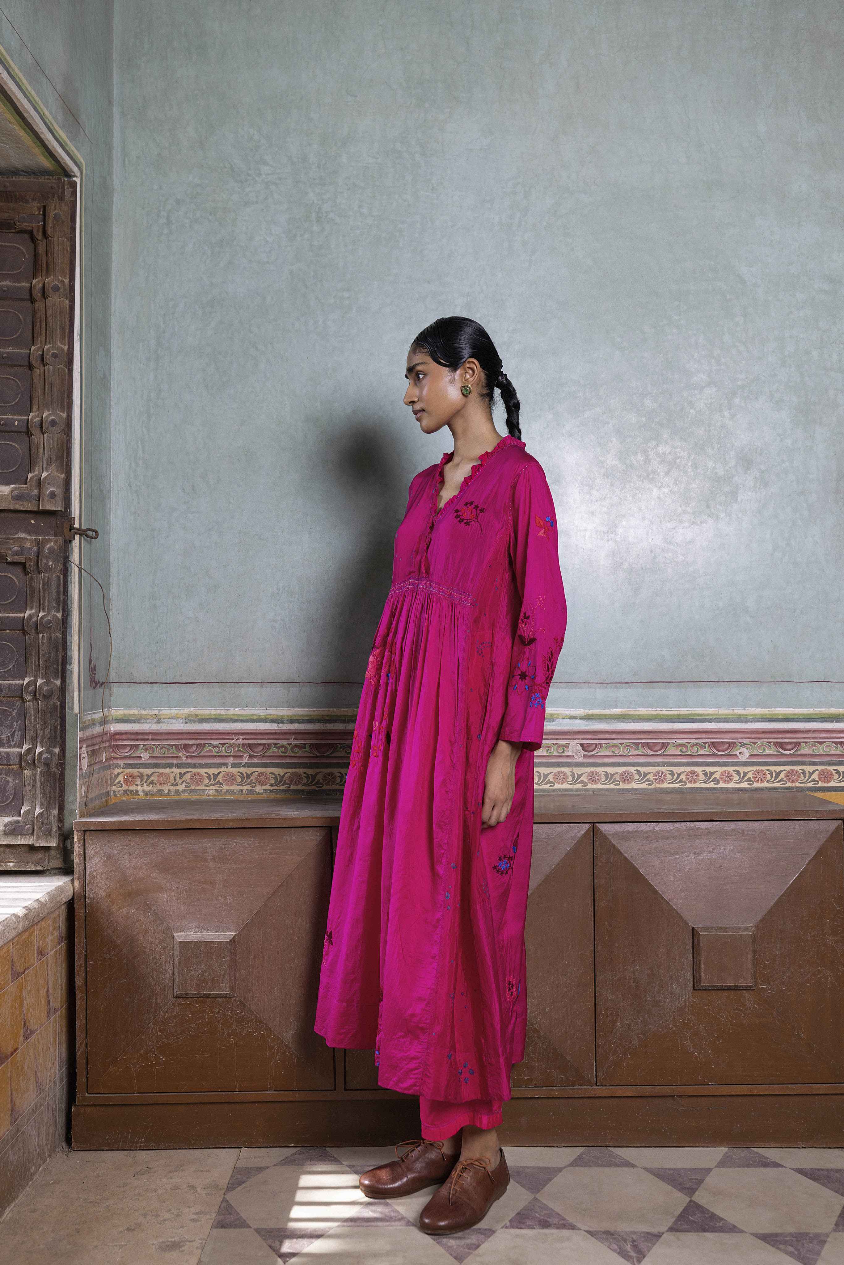 Marwa Embroidered Dress