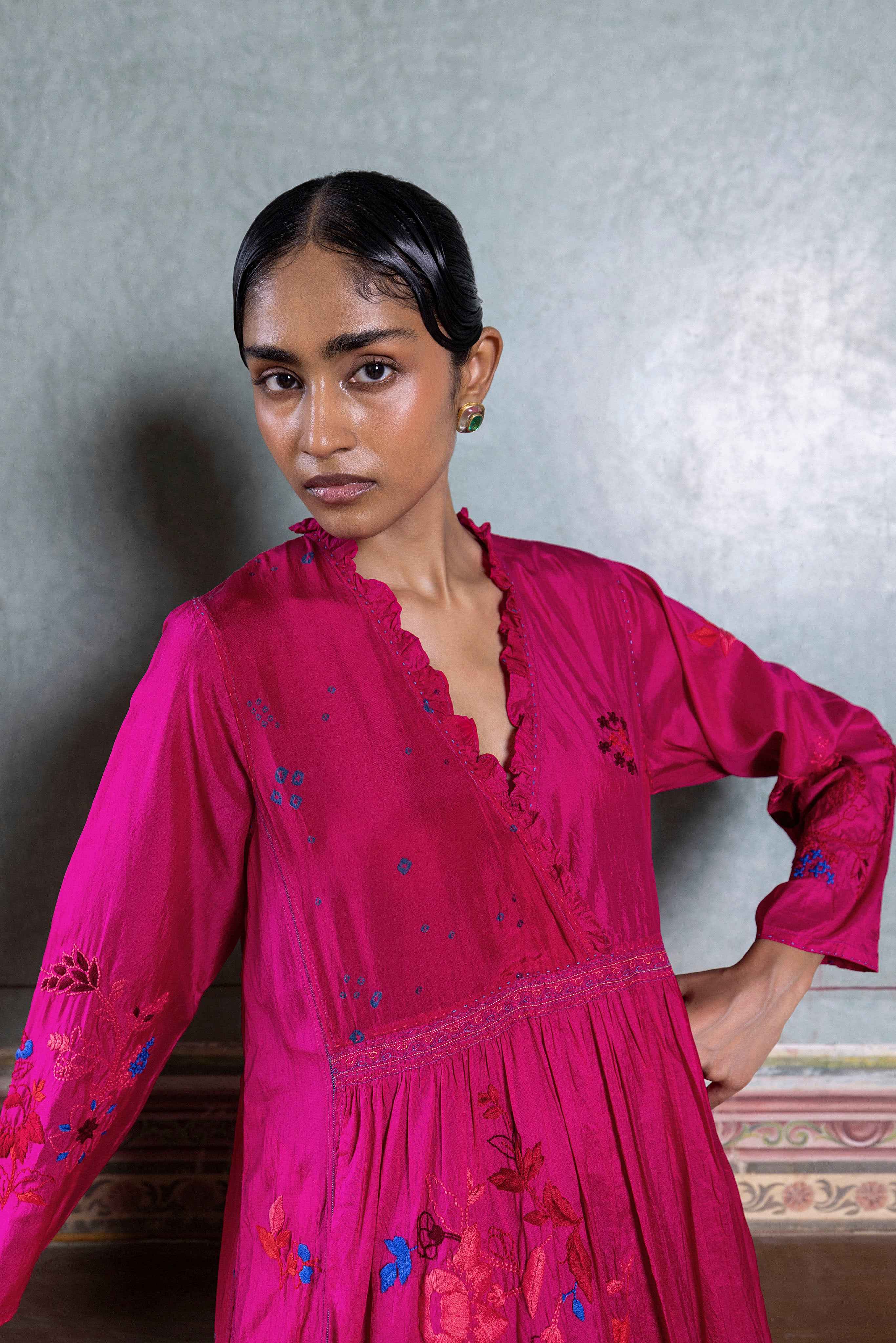 Marwa Embroidered Dress