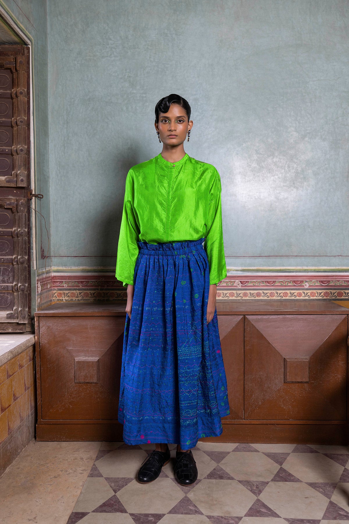 Zoya Bandhani Skirt
