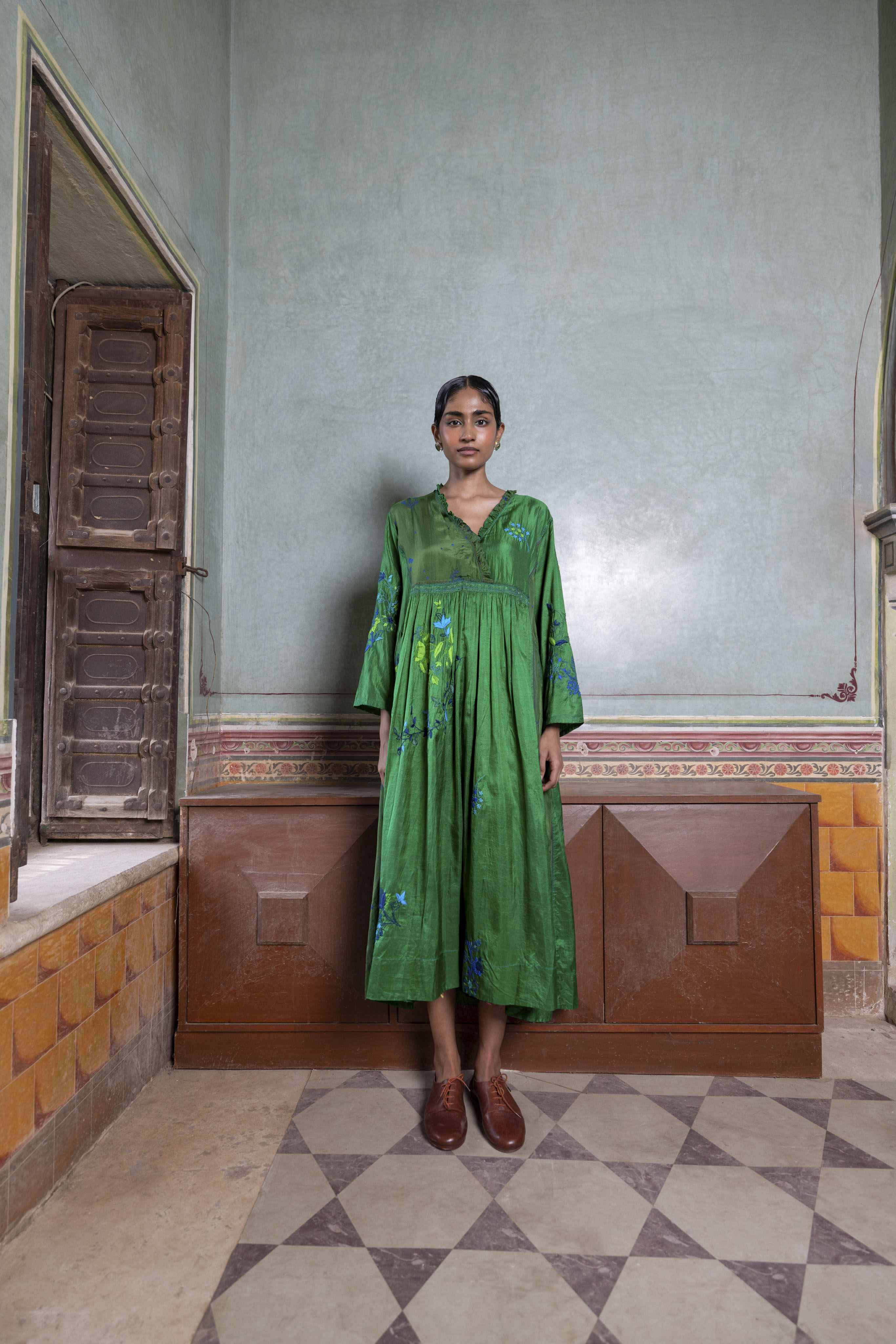 Lulu Embroidered Dress