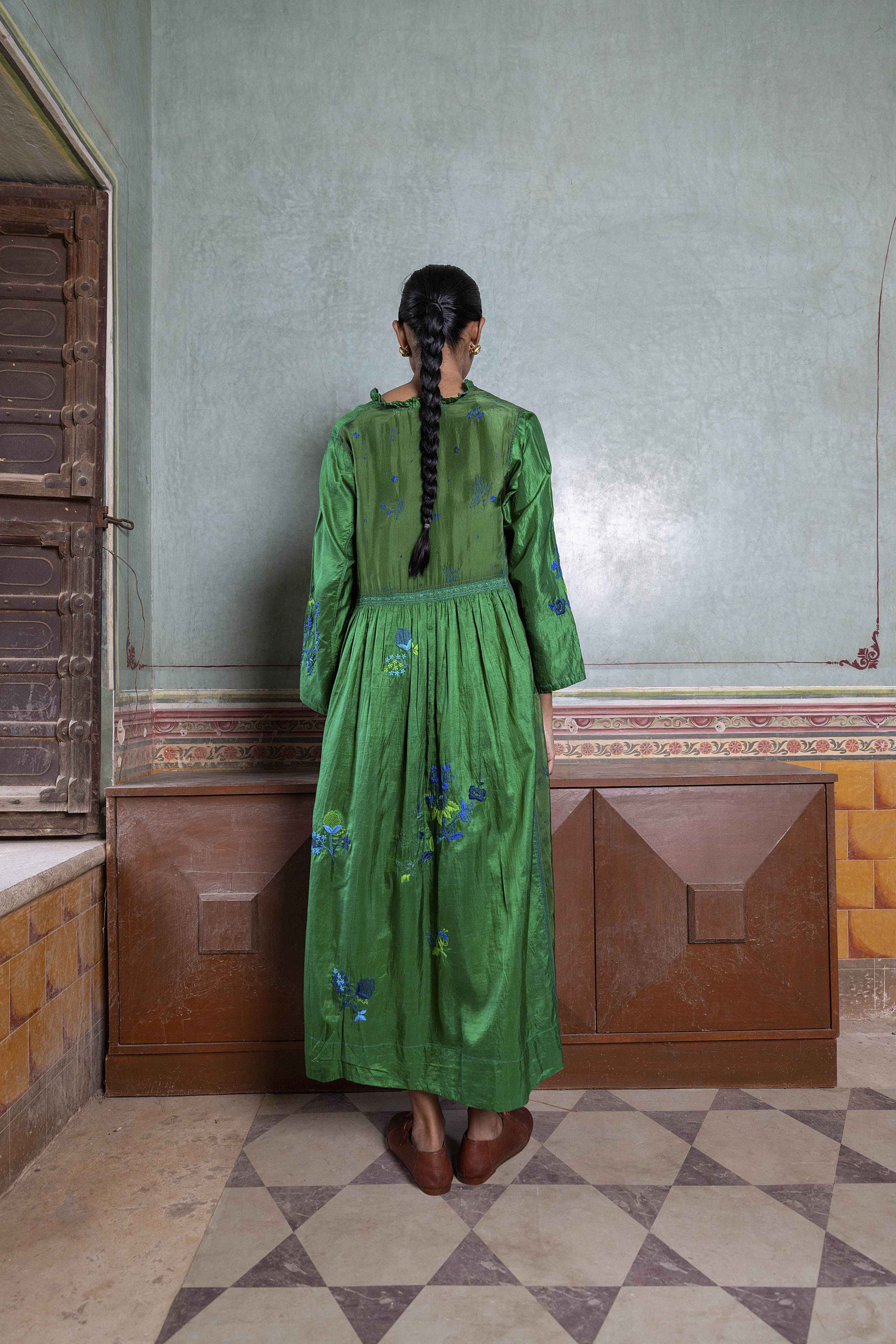 Lulu Embroidered Dress