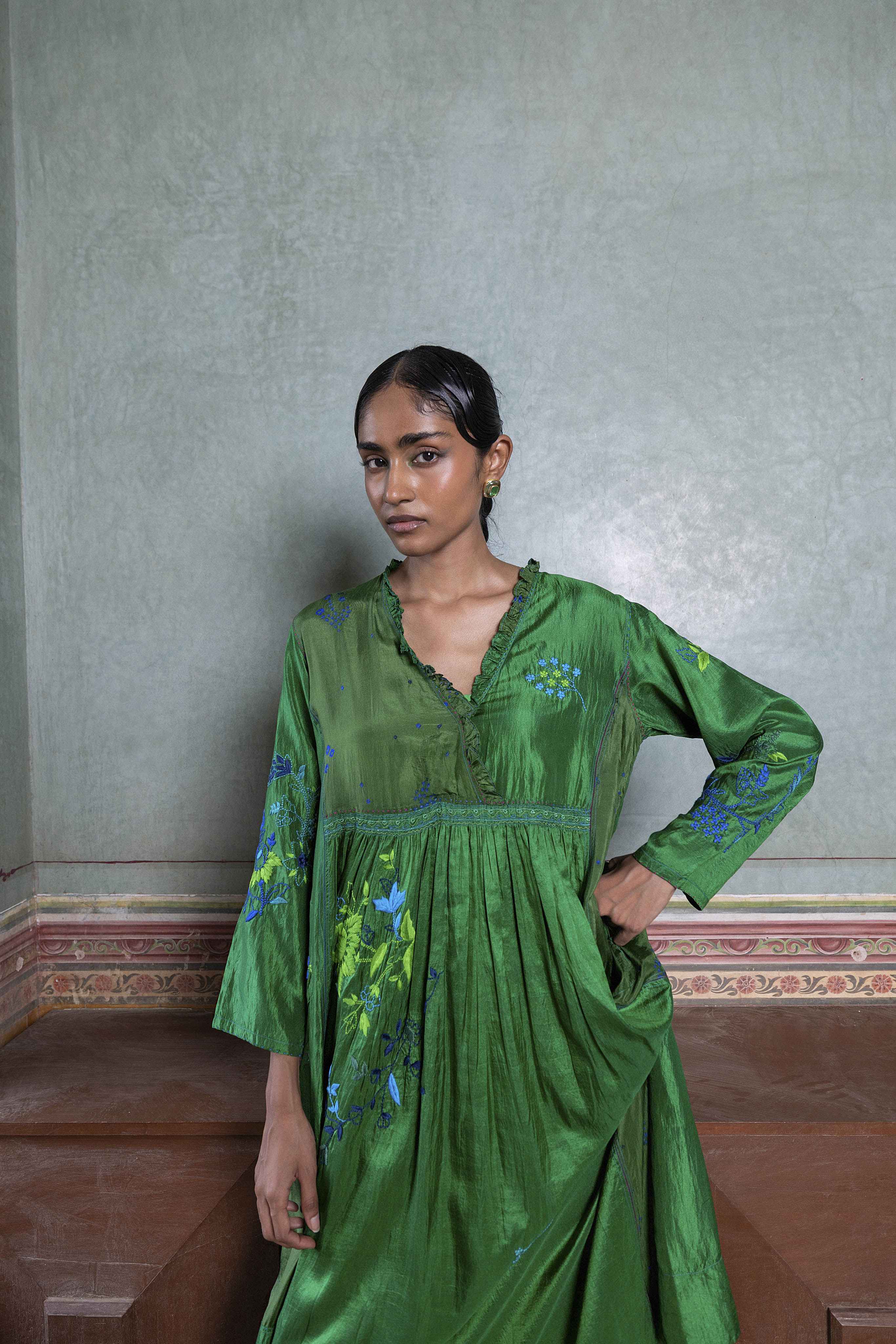 Lulu Embroidered Dress