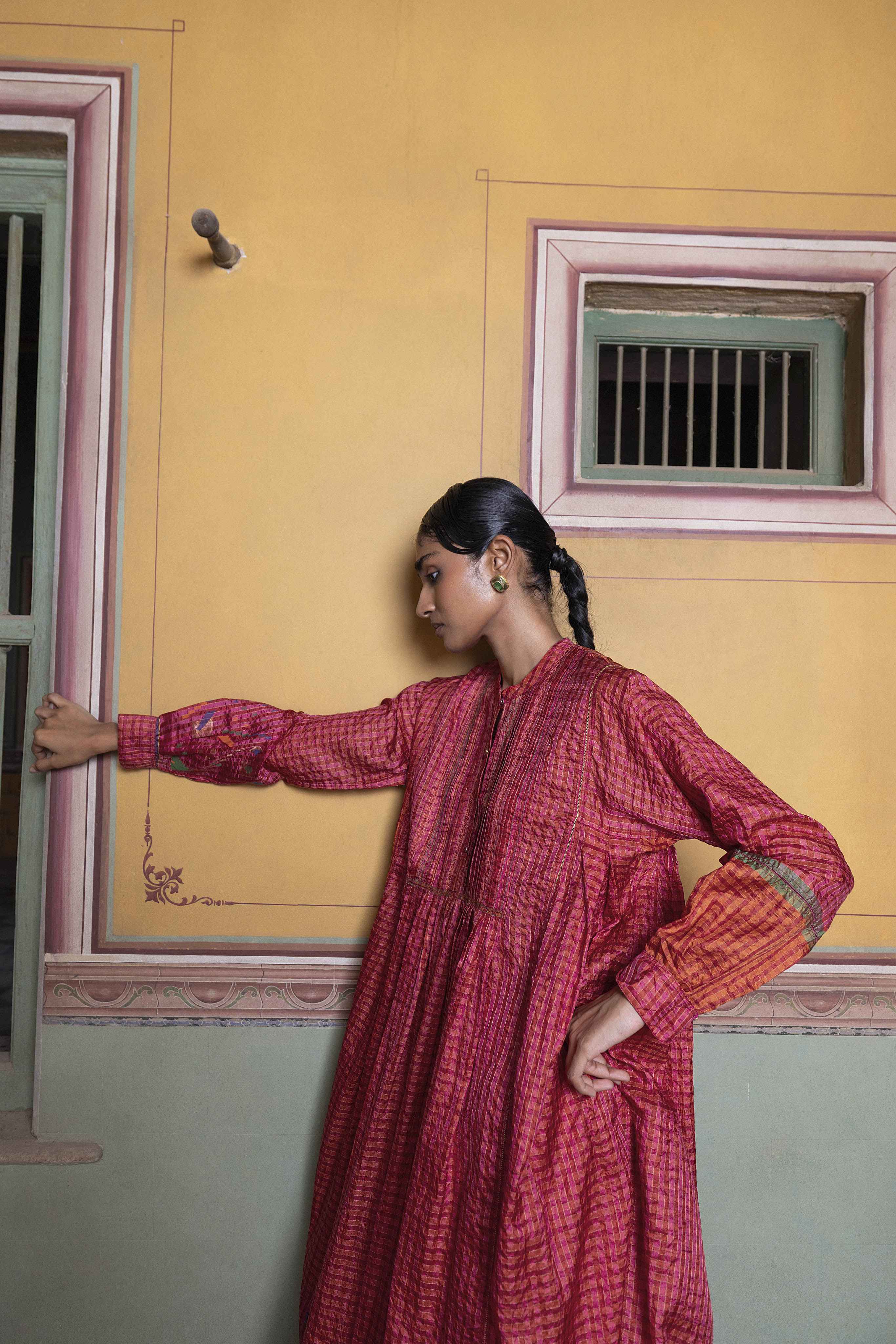 Haya Jamdani Dress