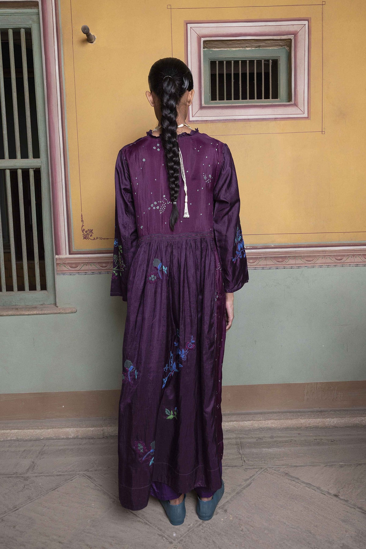 Lujain Embroidered Dress