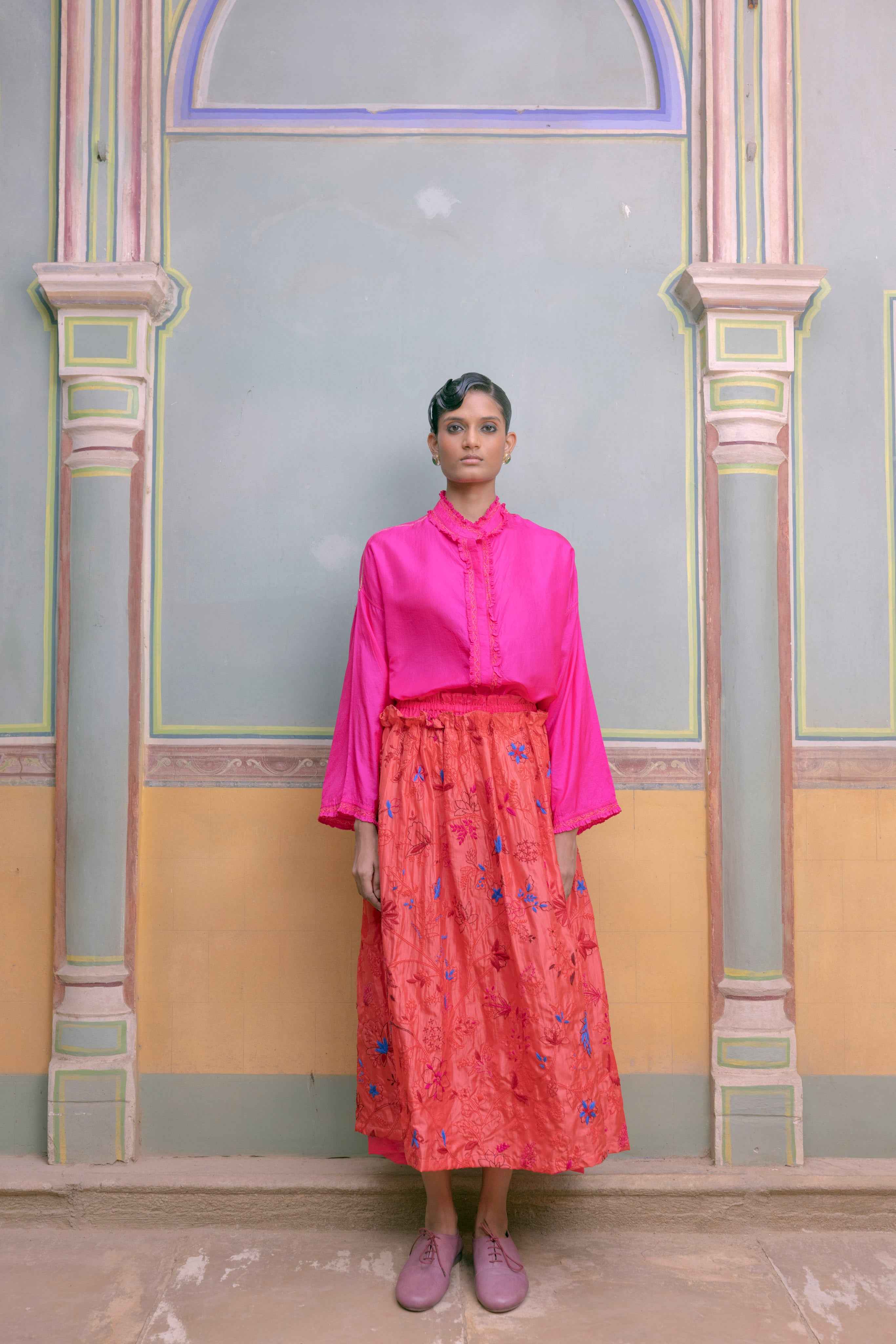 Zainab Embroidered Skirt
