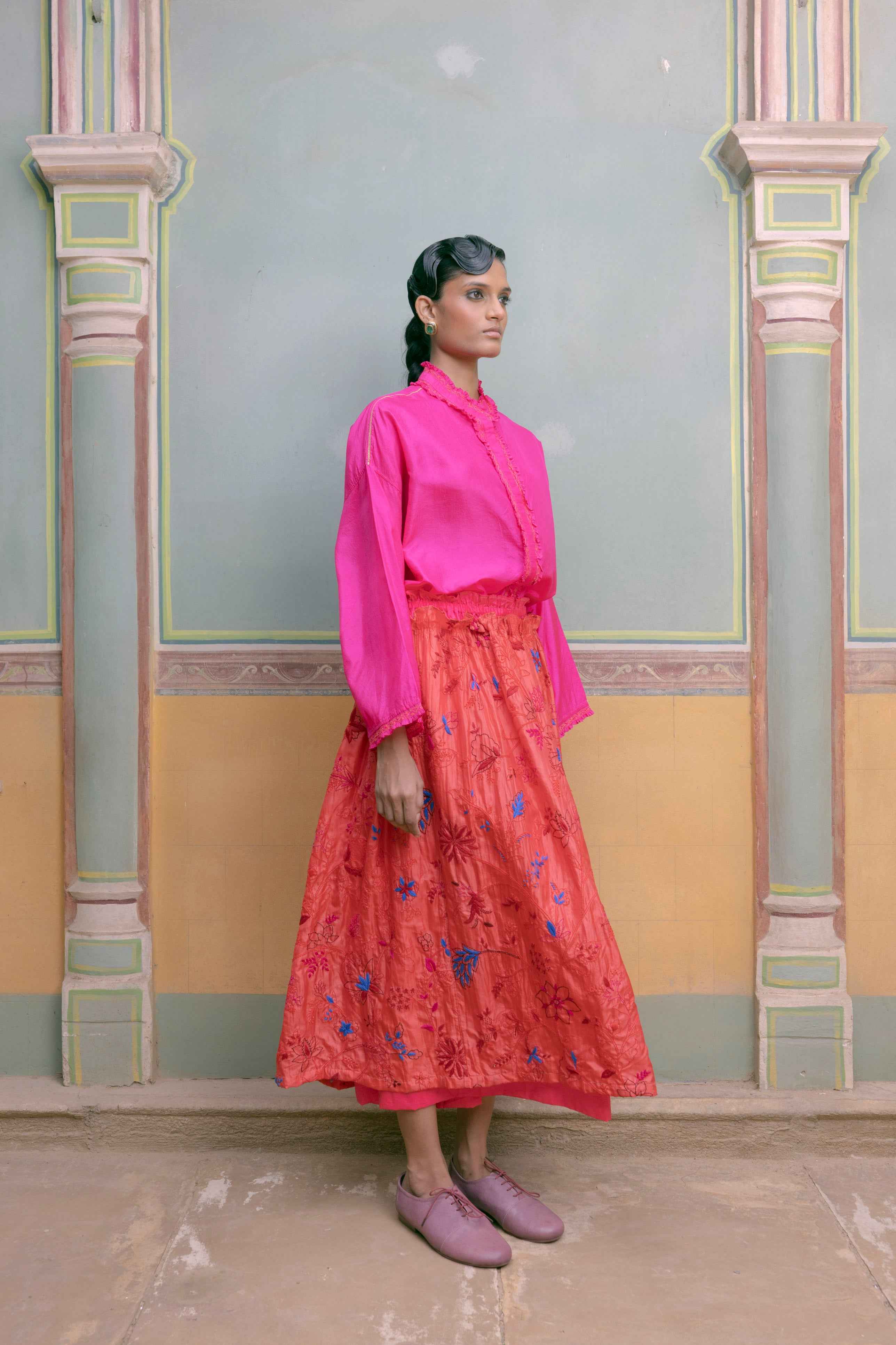 Zainab Embroidered Skirt