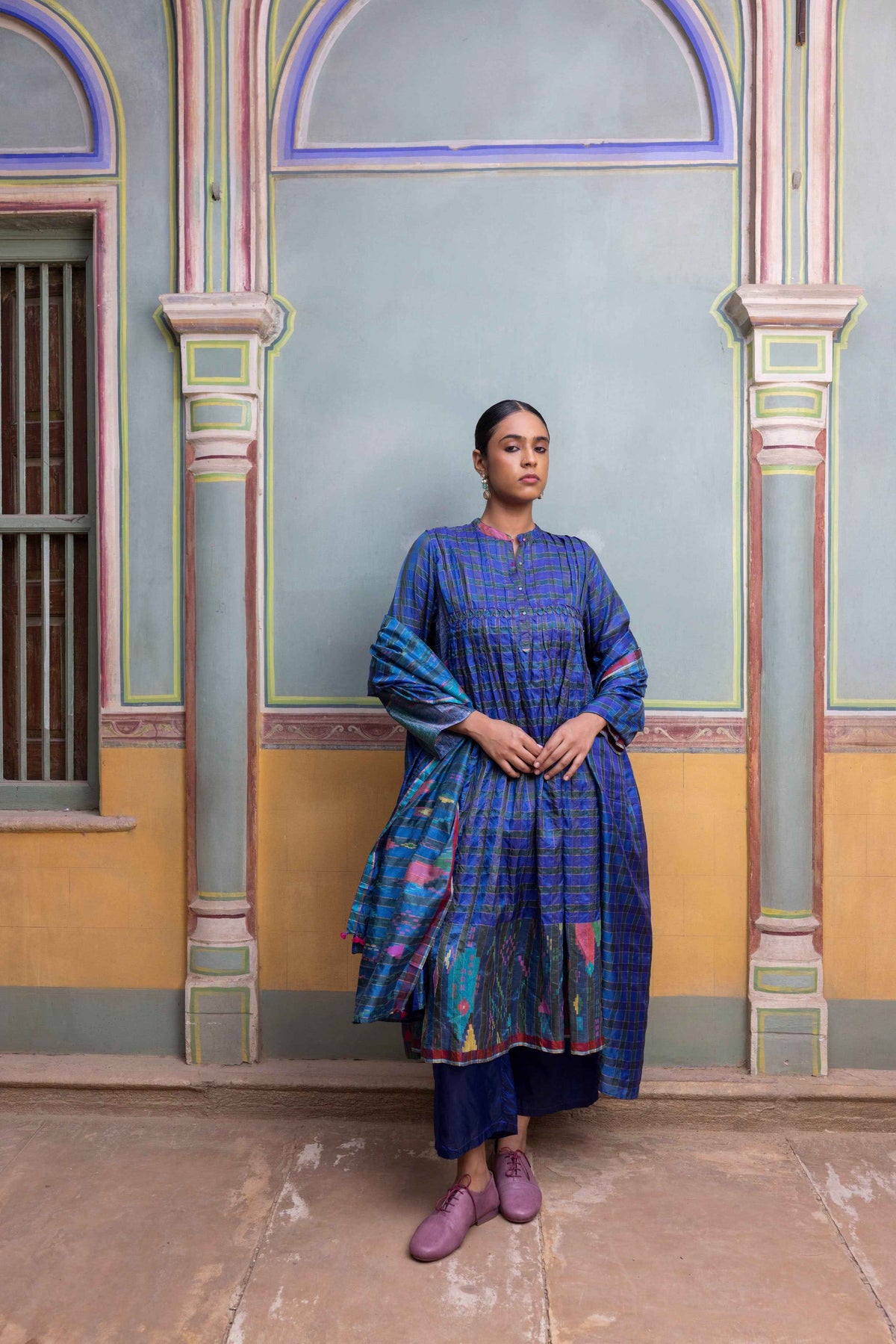 Jumana Jamdani Dress