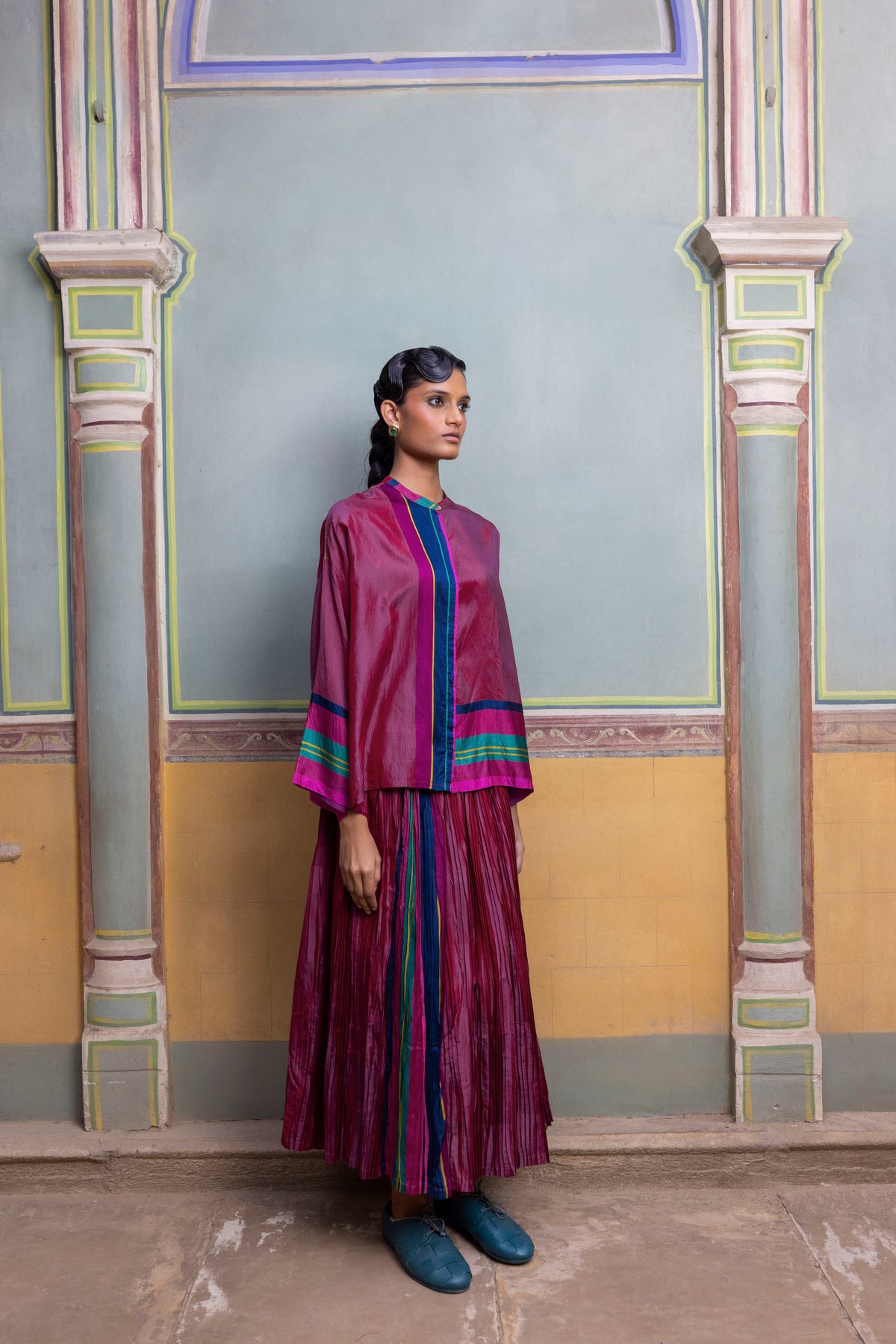 Mahnoor Silk Shirt