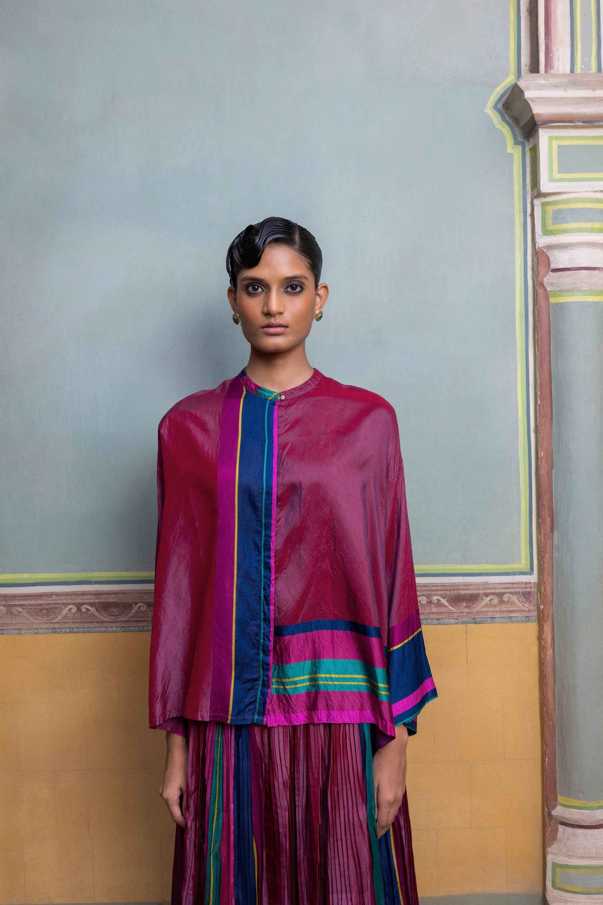 Mahnoor Silk Shirt