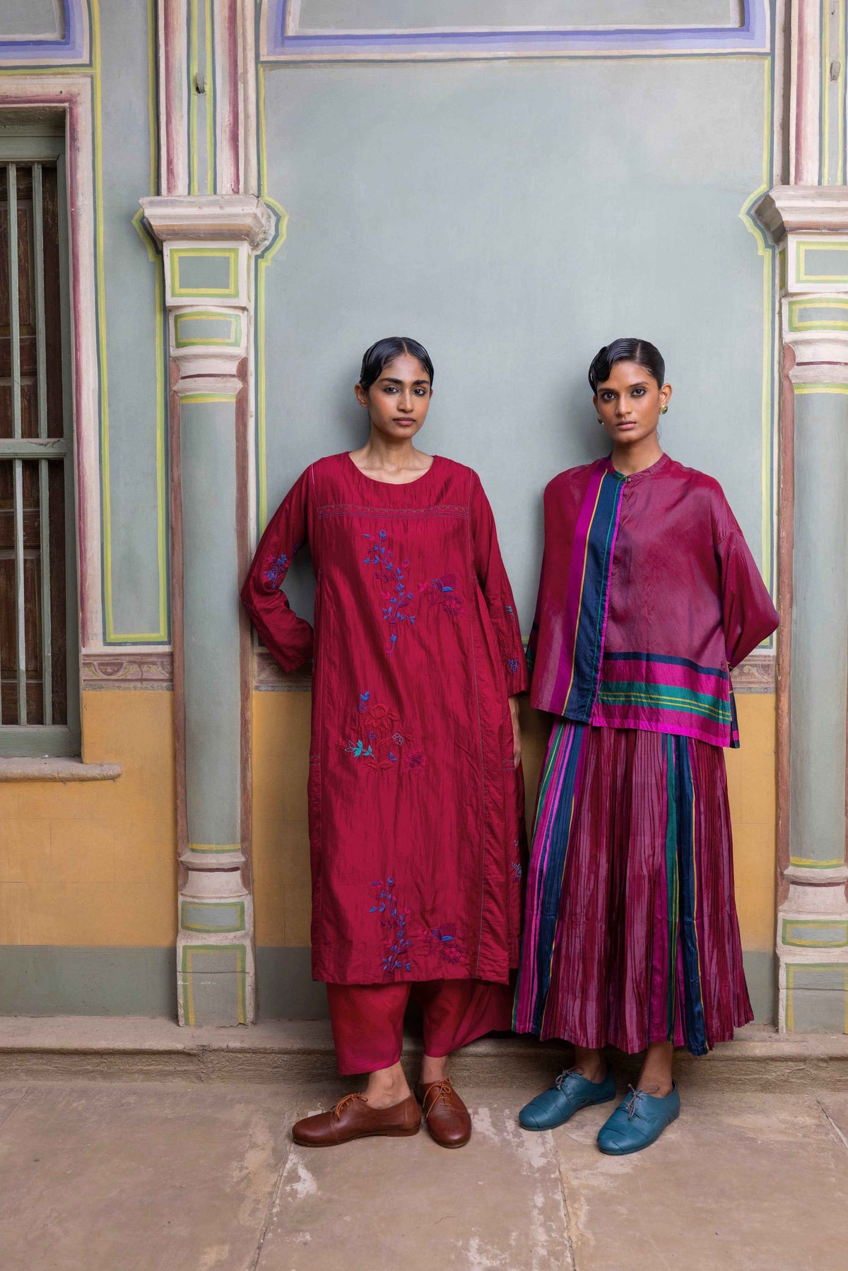 Malika Embroidered Dress