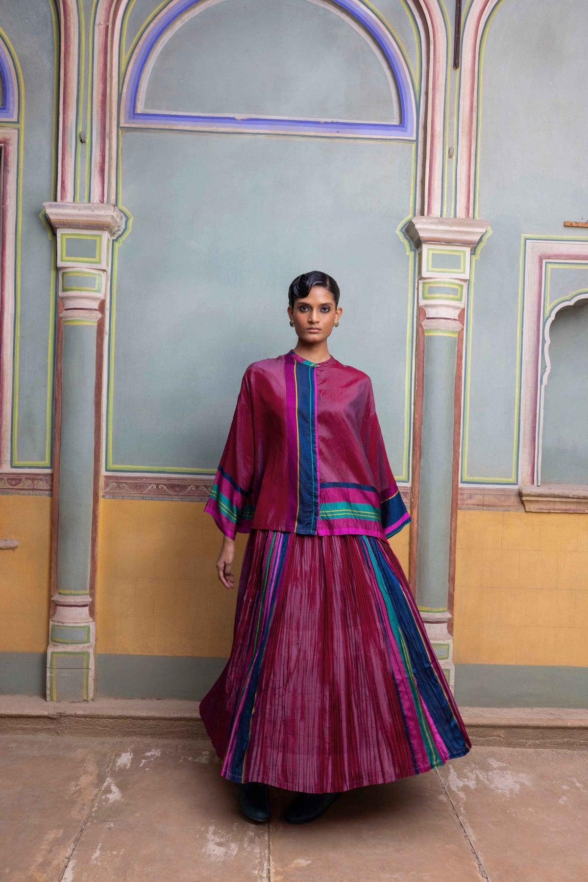 Mahnoor Silk Shirt