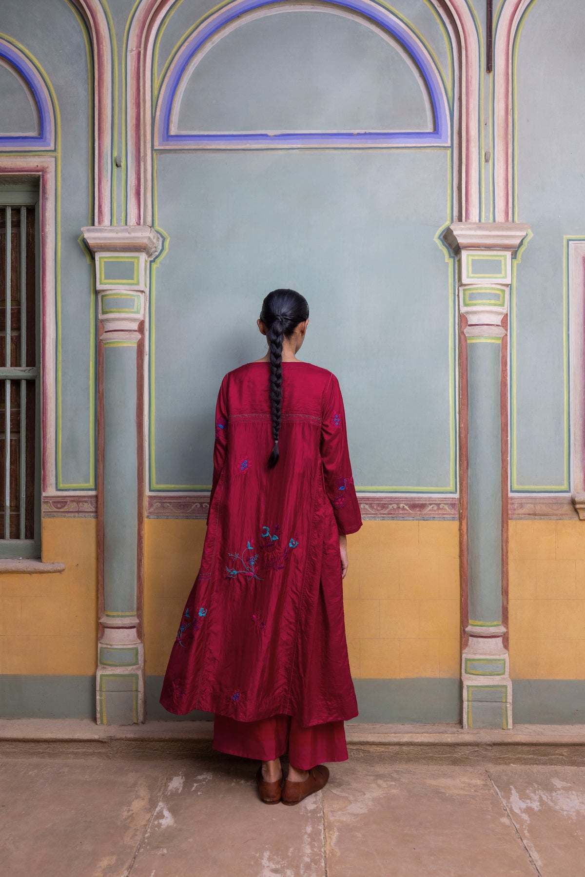Malika Embroidered Dress