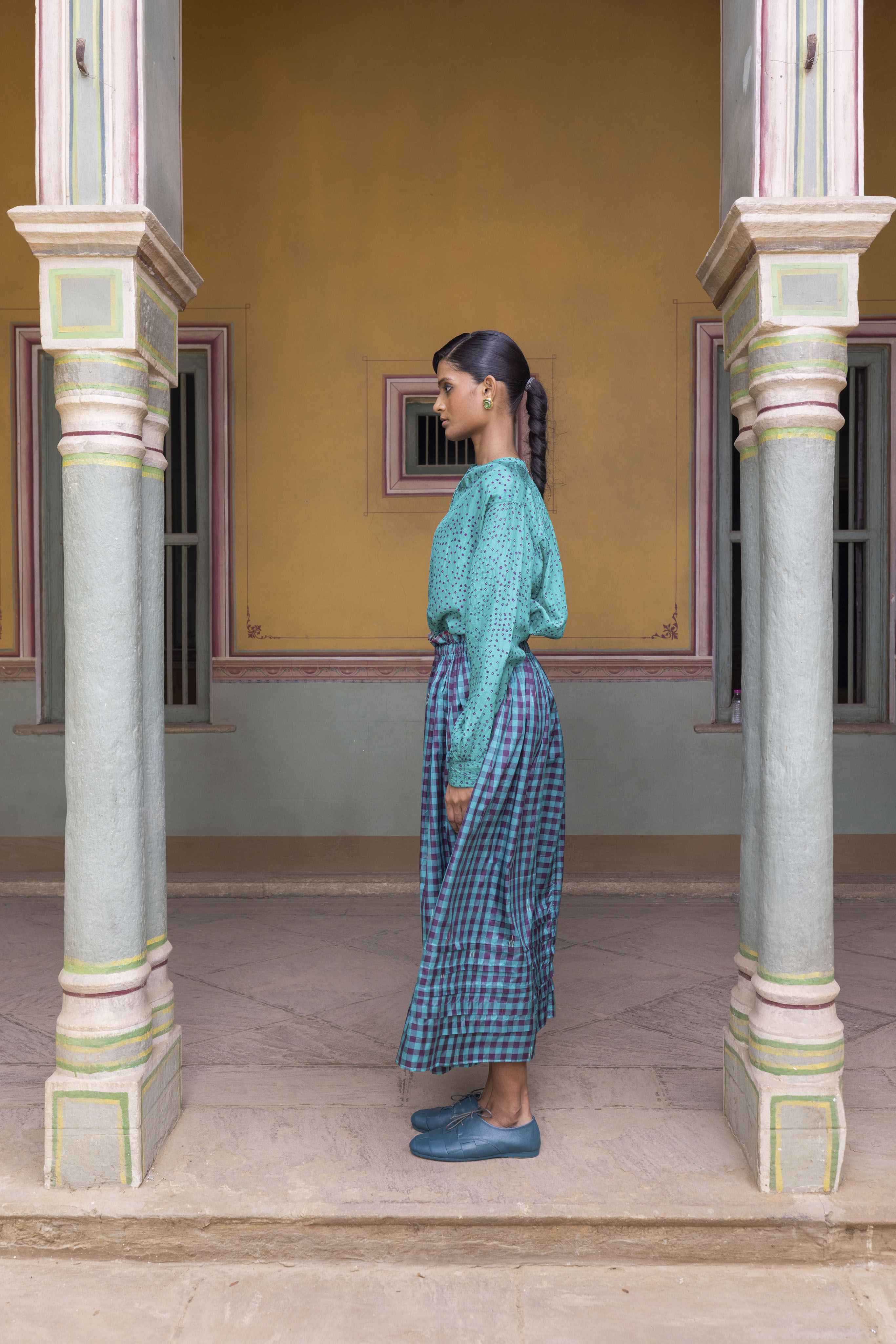 Yasmin Jamdani Skirt