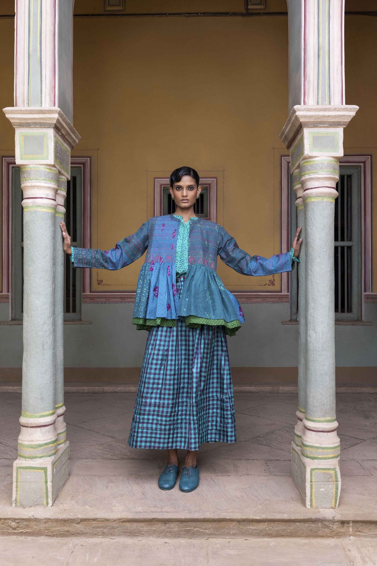 Farzana Bandhani Jacket