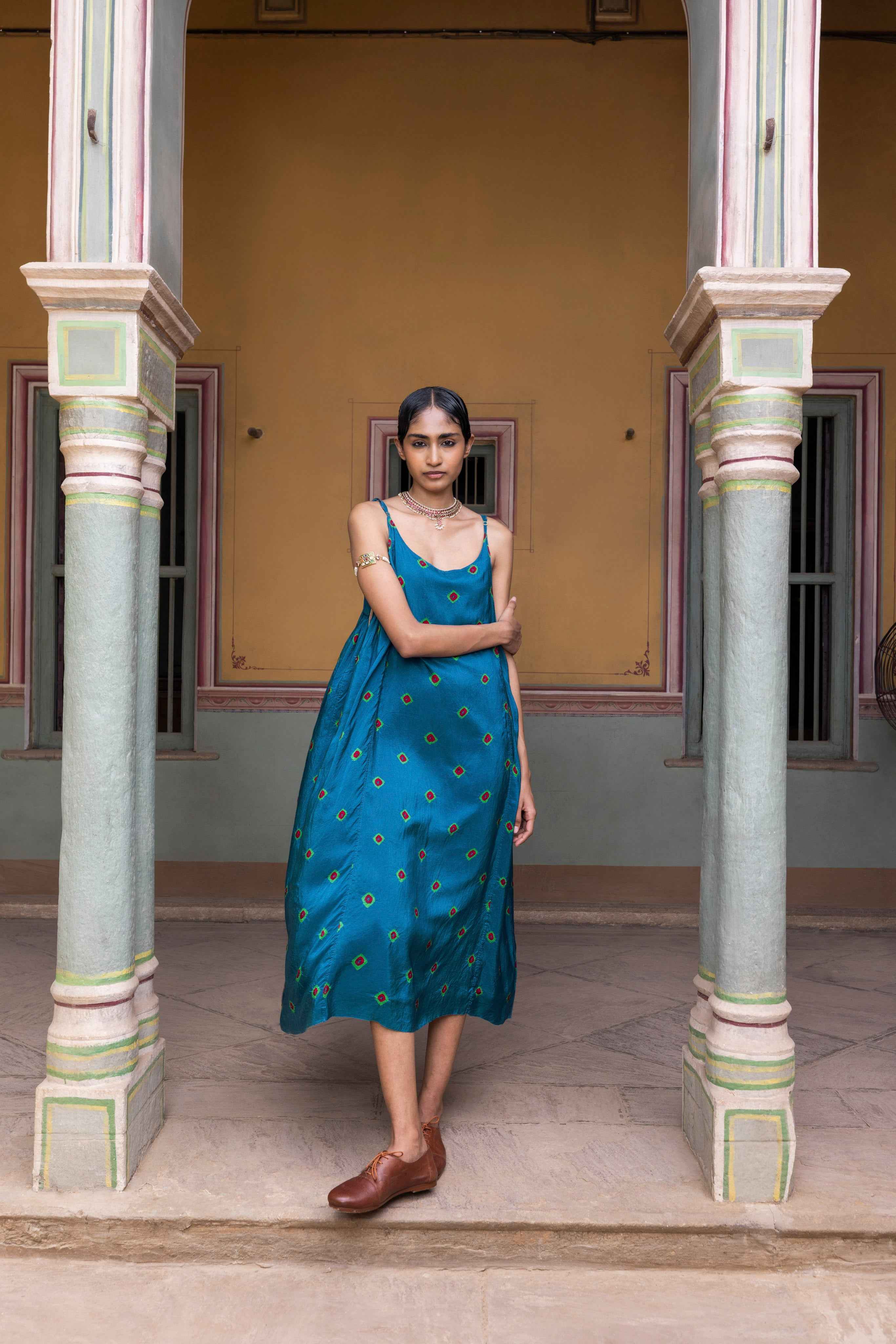 Humaira Bandhani Dress