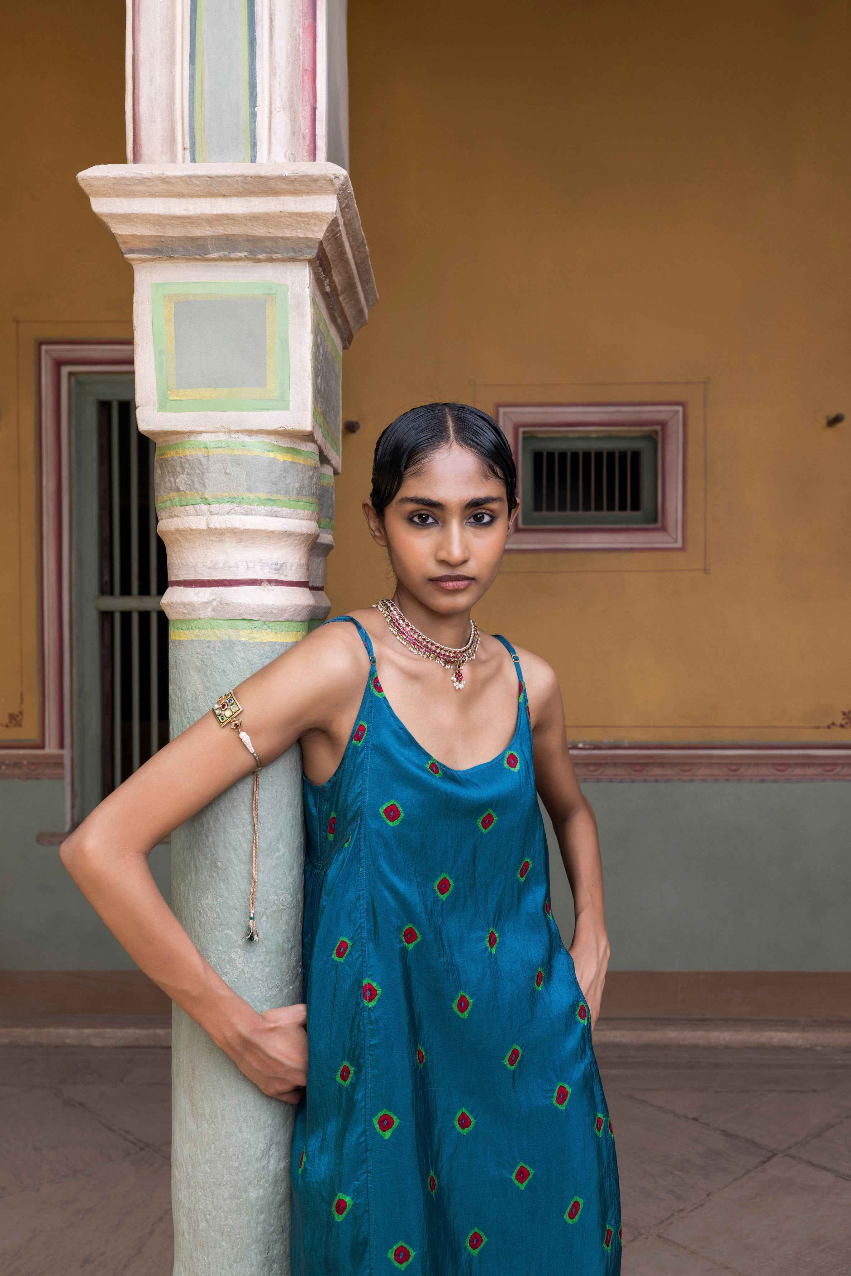 Humaira Bandhani Dress