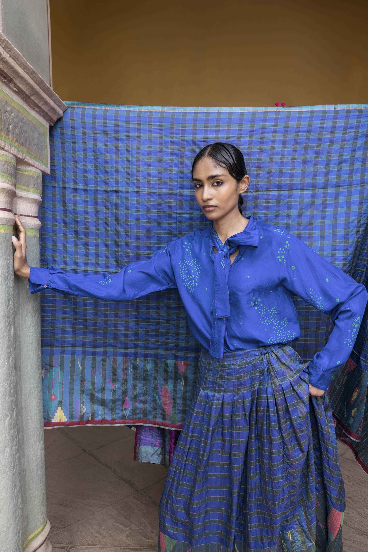Mozhgan Bandhani Shirt