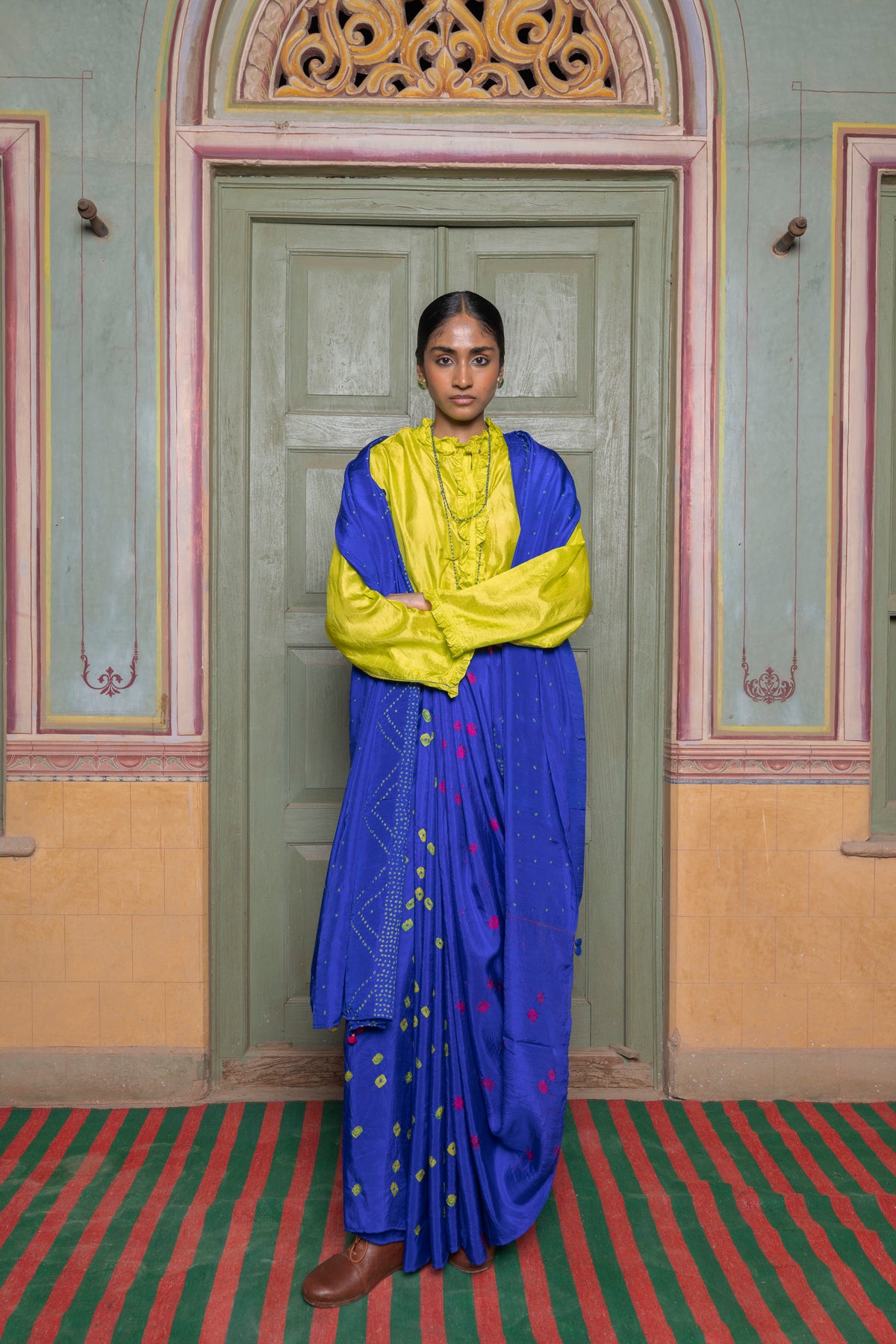 Sadeem Bandhani Saree