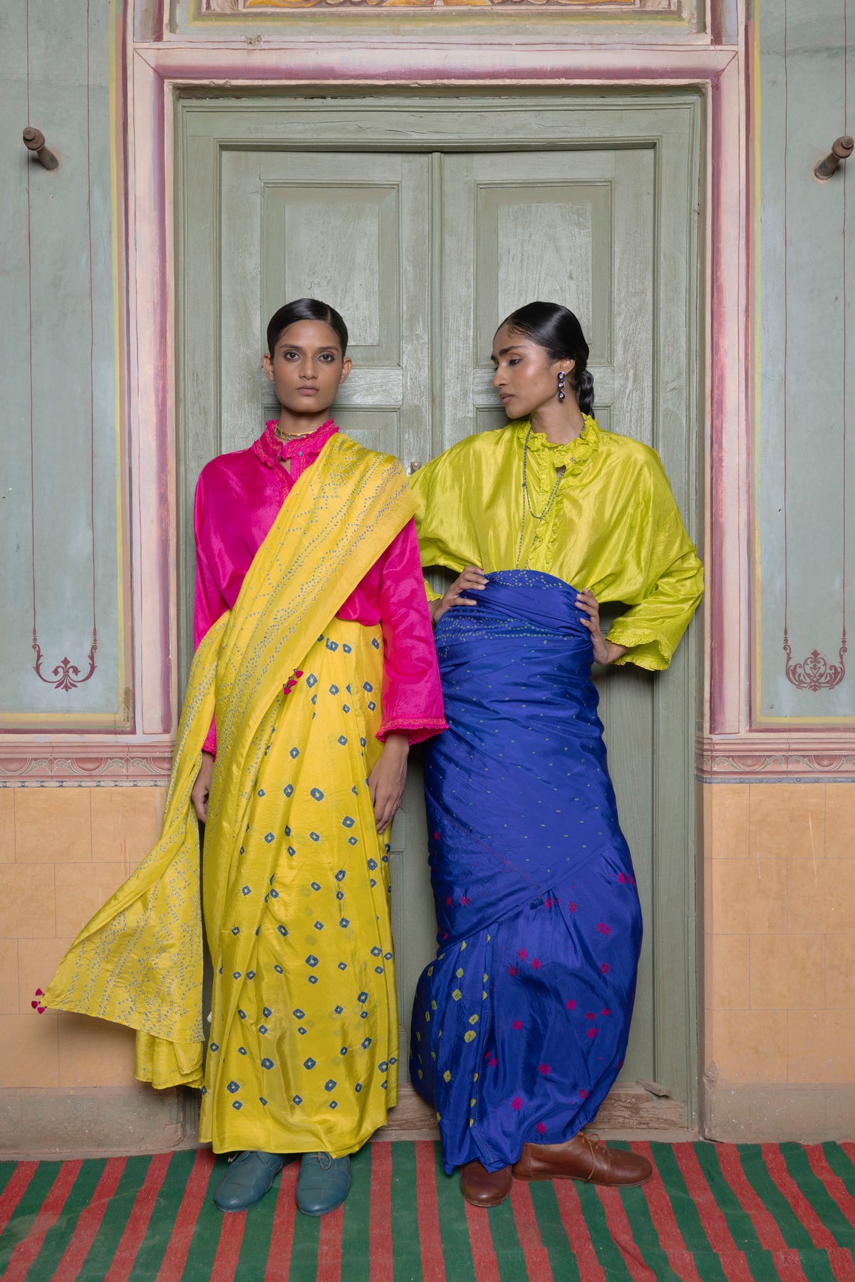 Sadeem Bandhani Saree