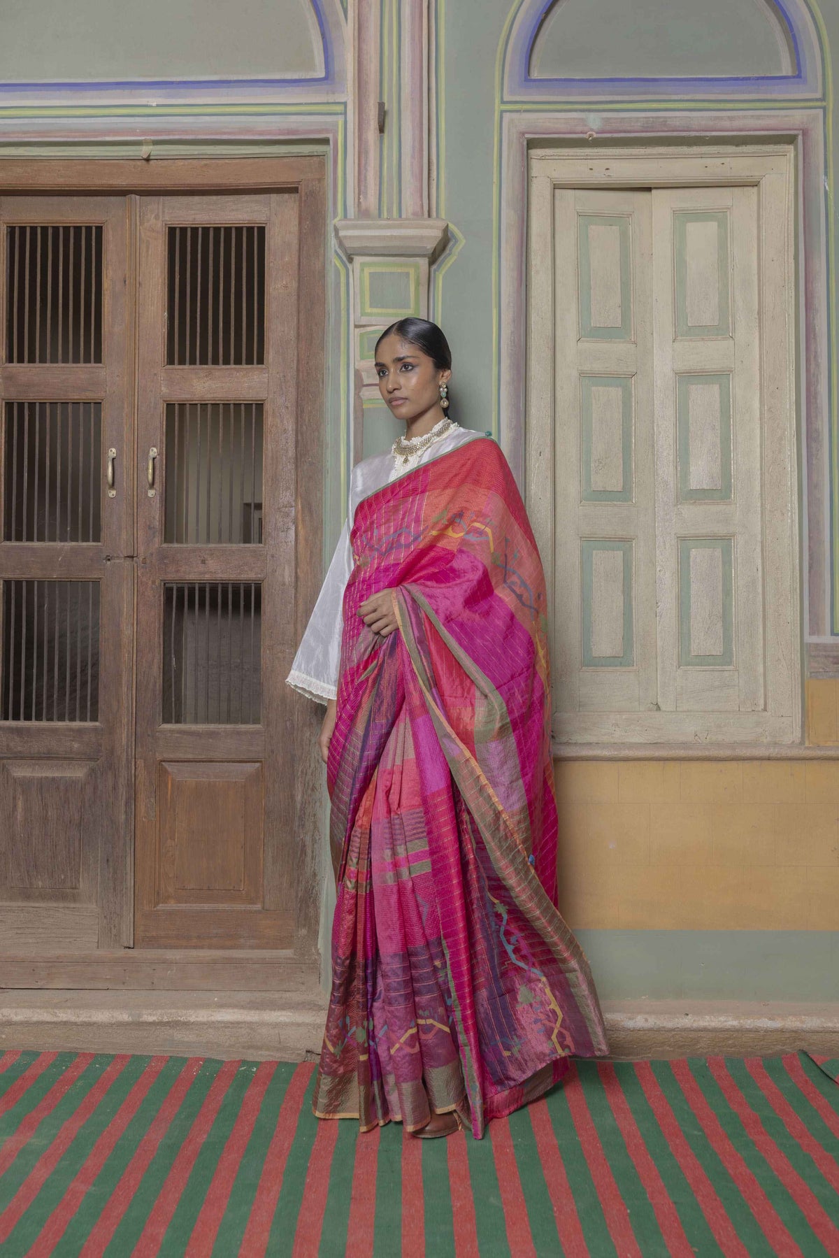Inas Jamdani Saree