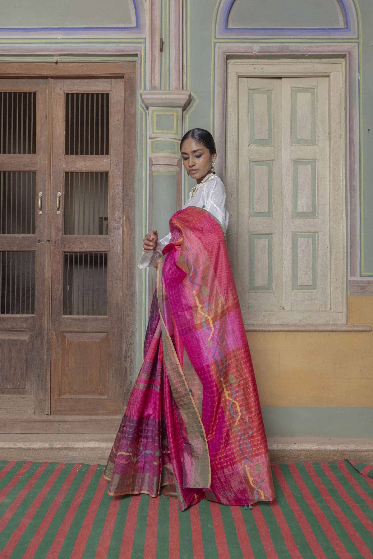 Inas Jamdani Saree