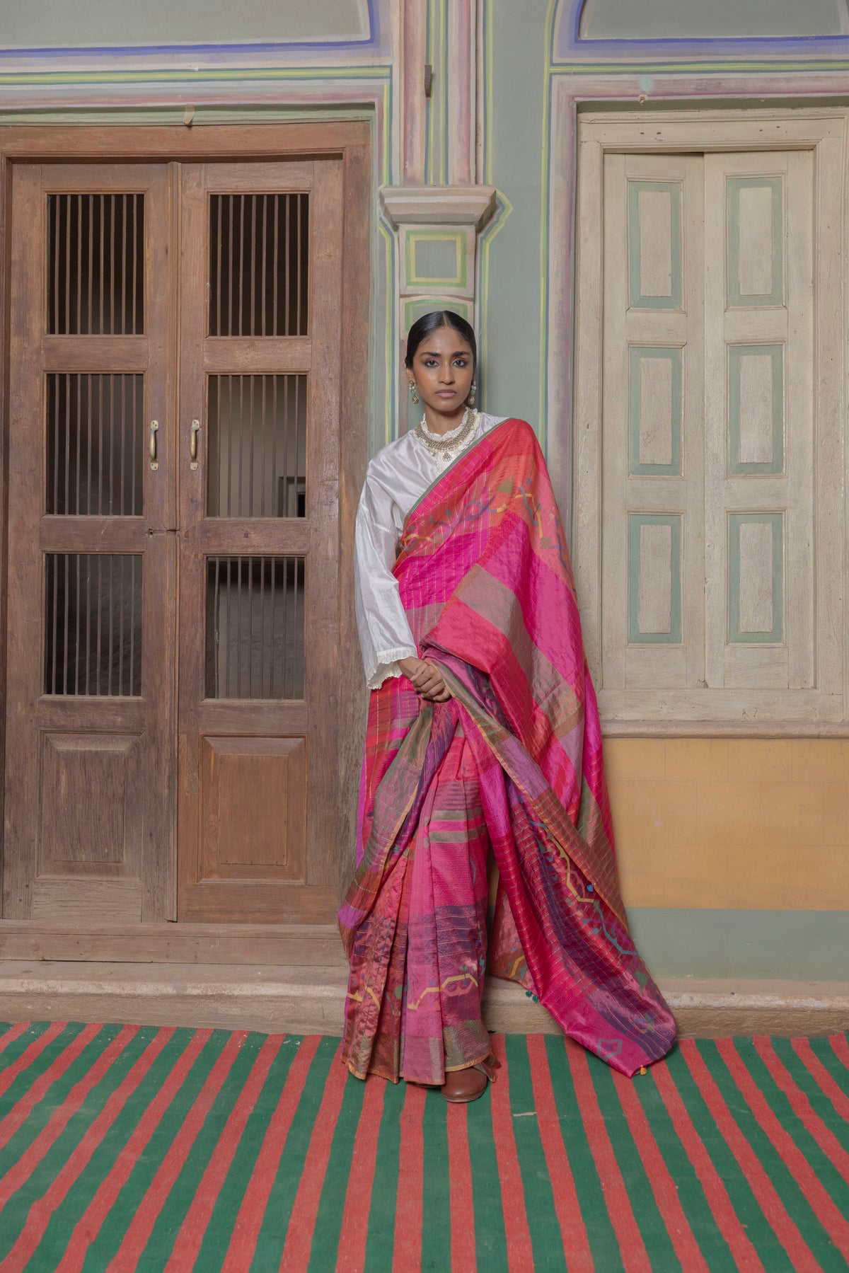 Inas Jamdani Saree