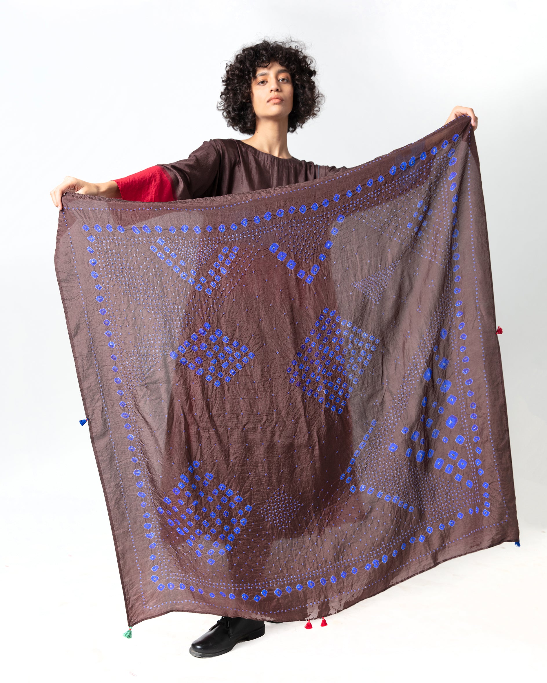 Kosa Bandhani Scarf