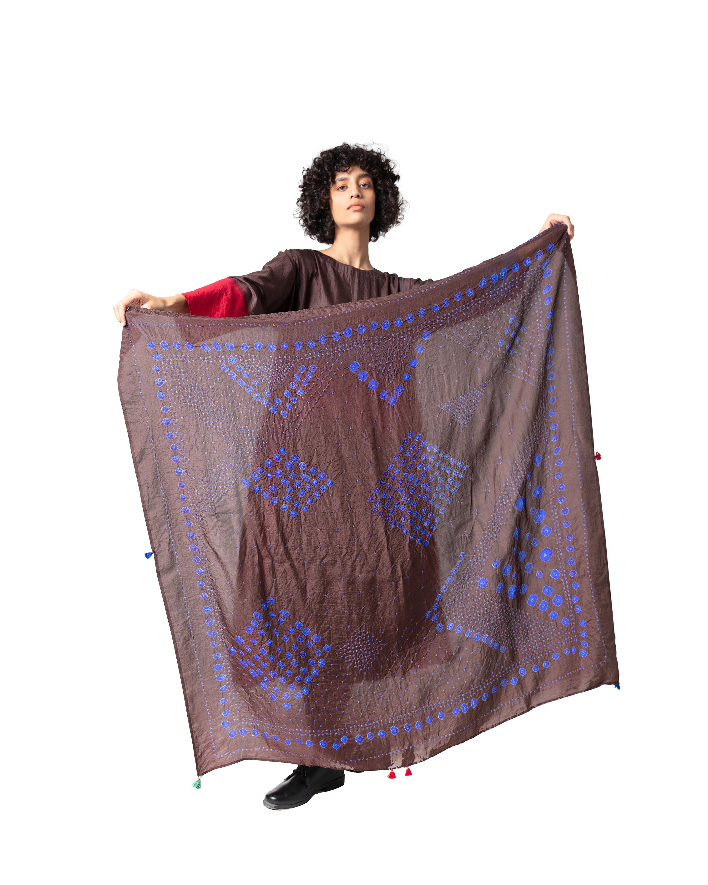Kosa Bandhani Scarf