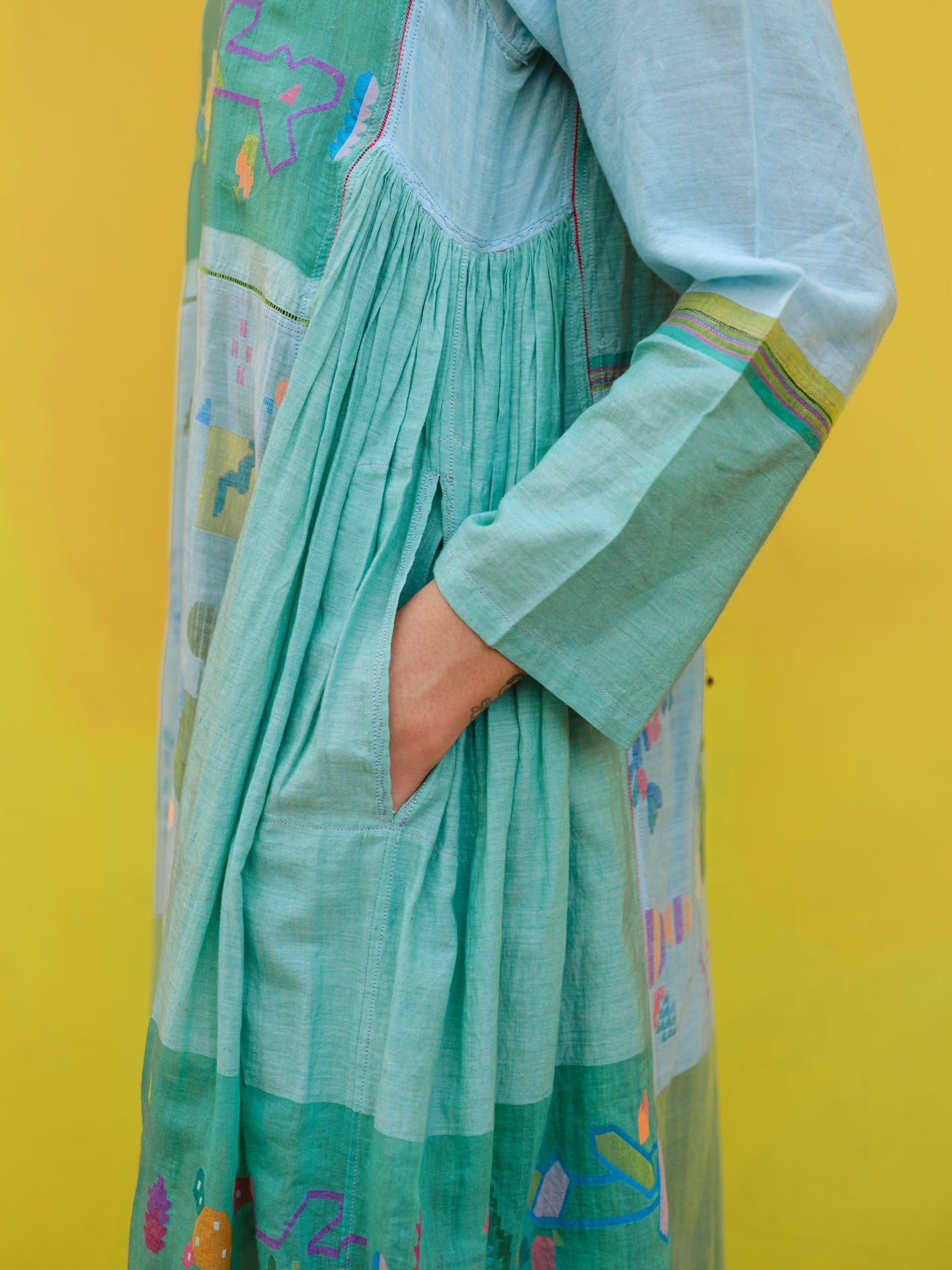 Azalea Jamdani Dress