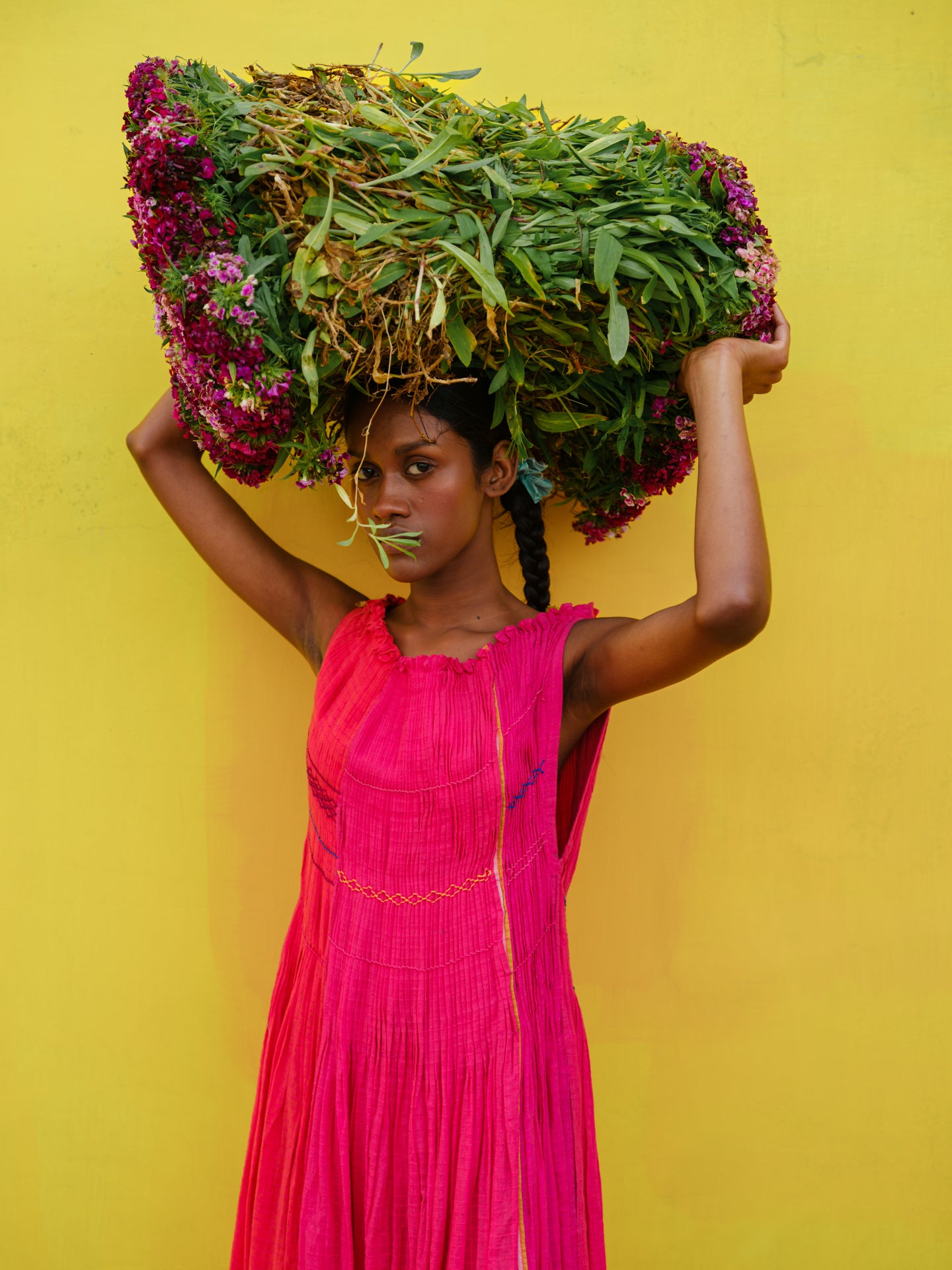 Dewleaf Woven Dress