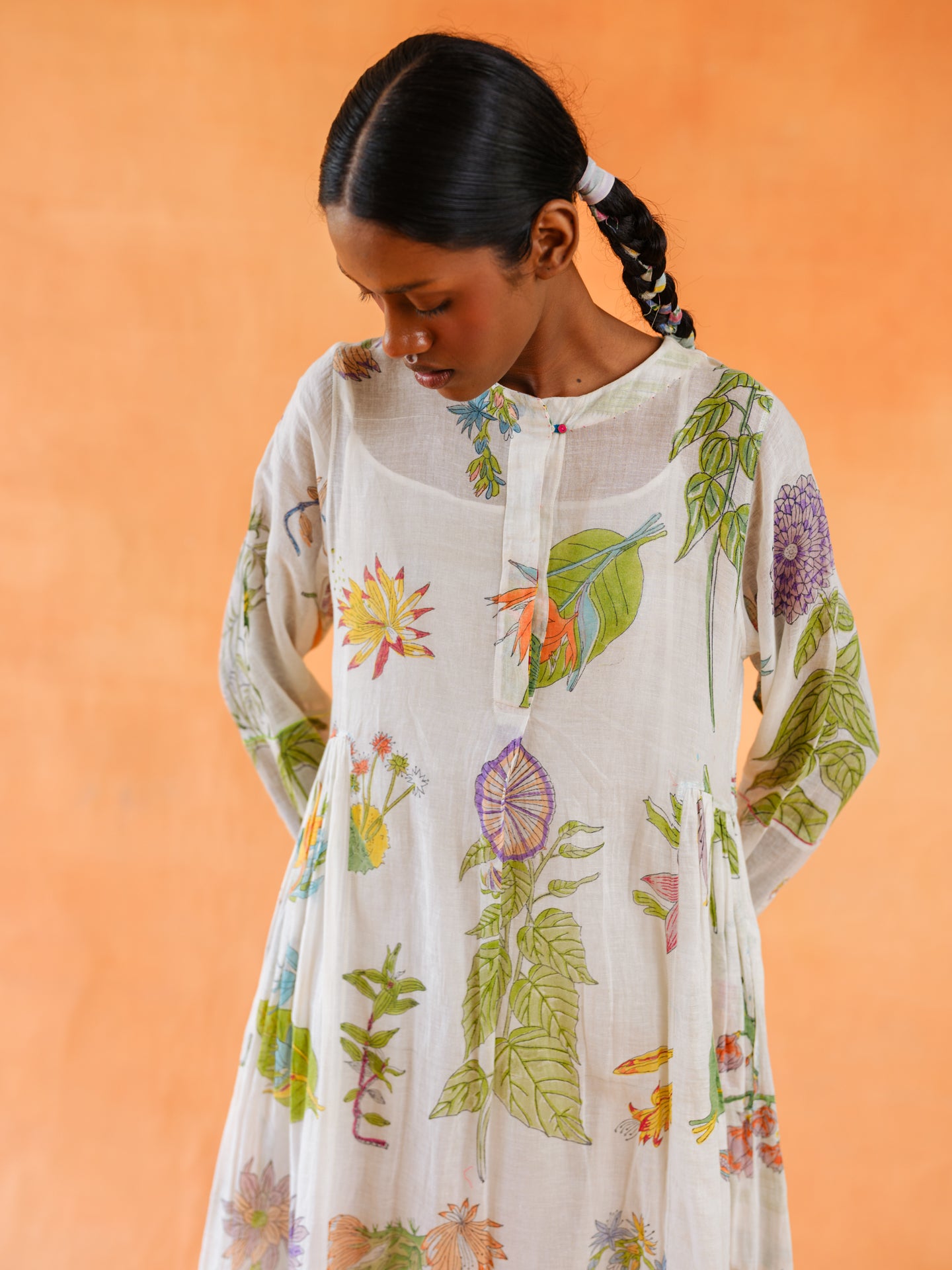 Althaea Block Printed Dress