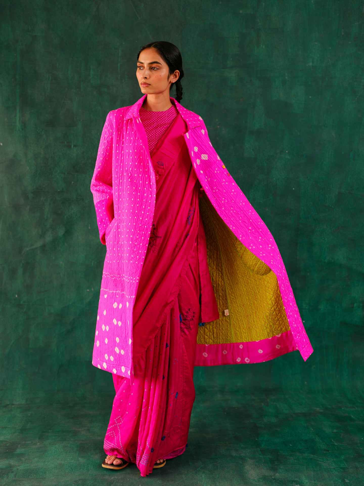 Bellina Bandhani Jacket