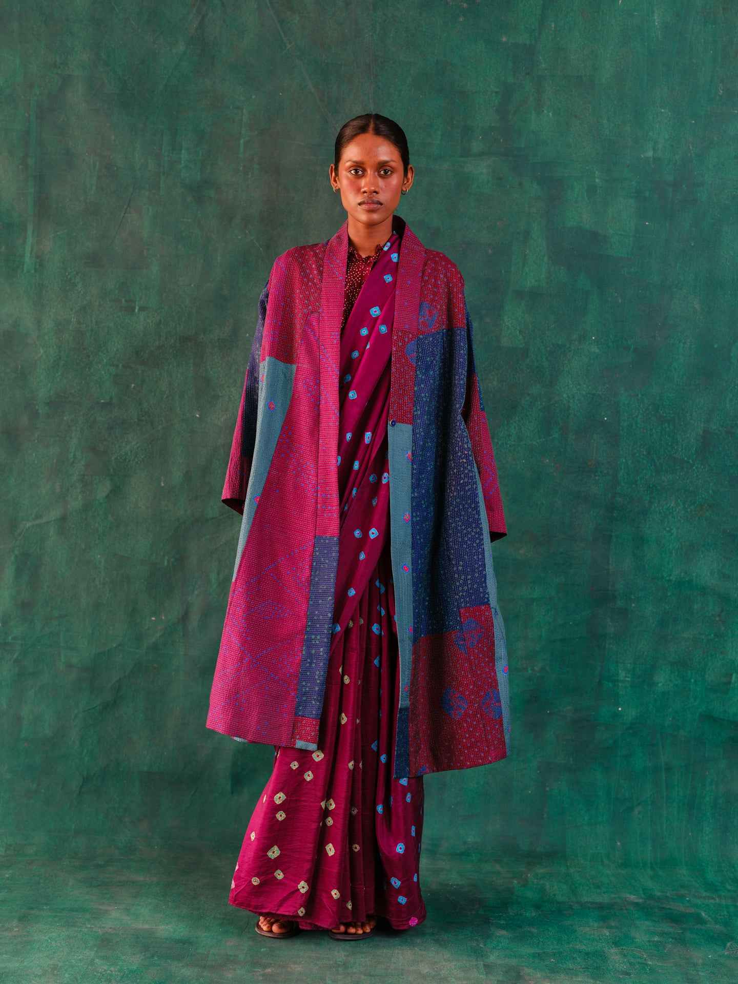 Bellagio Bandhani Kimono