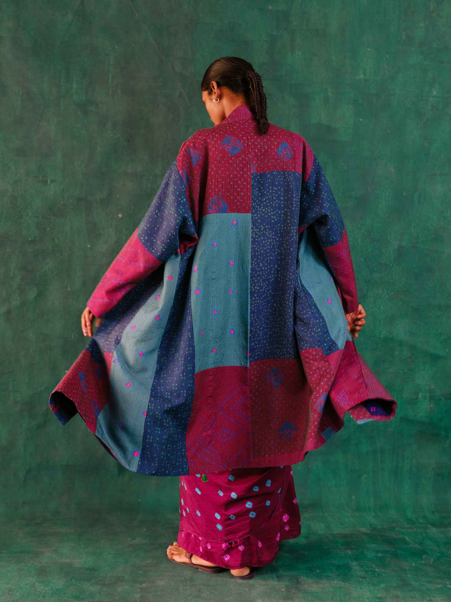 Bellagio Bandhani Kimono