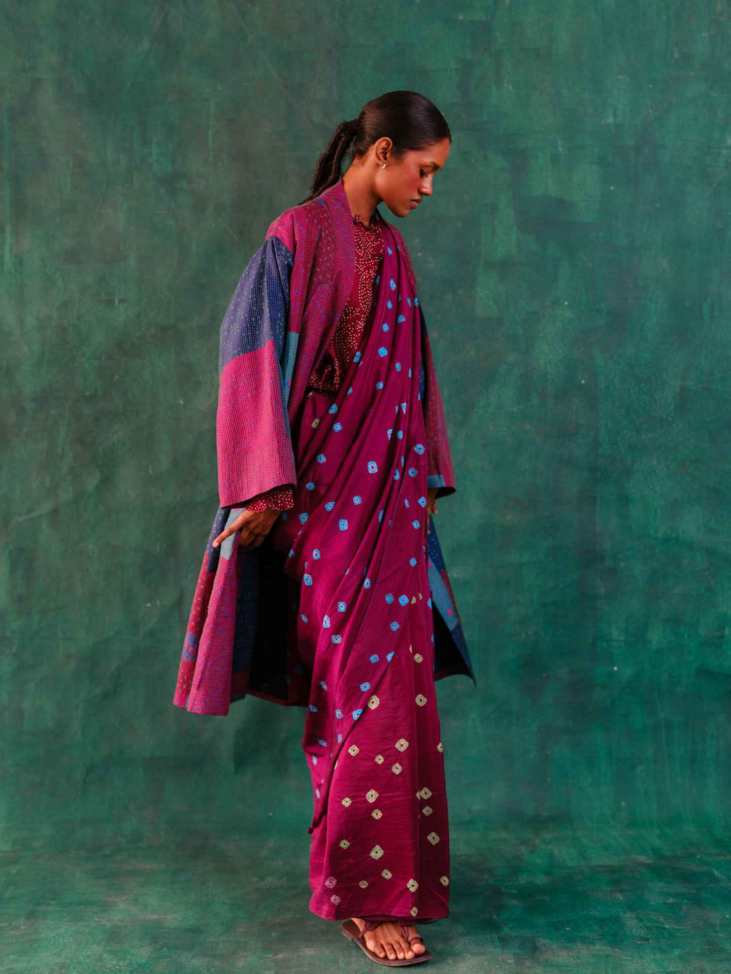 Bellagio Bandhani Kimono