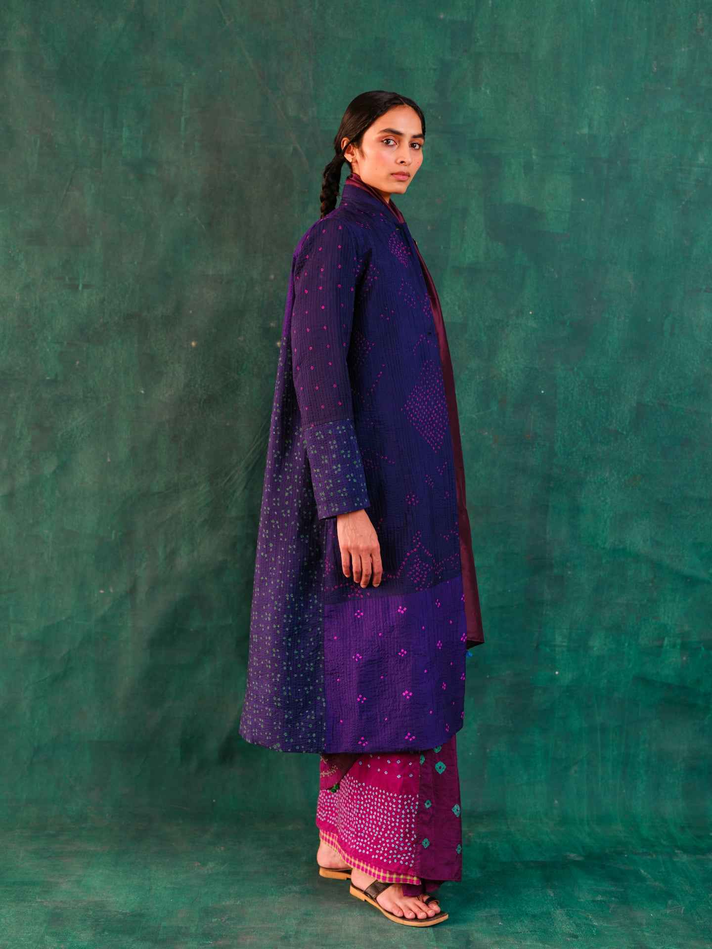 Alberobello Bandhani Jacket