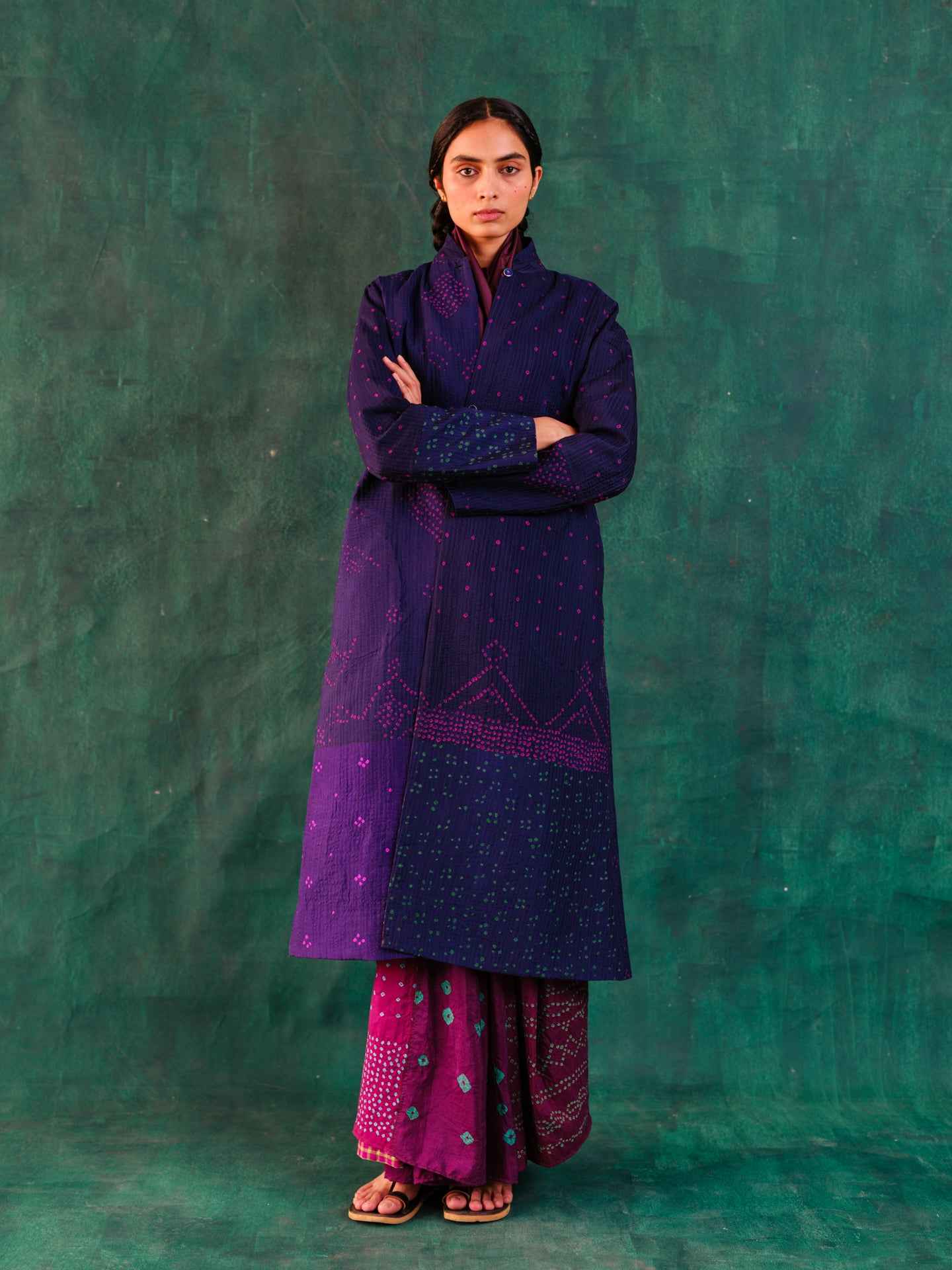 Alberobello Bandhani Jacket