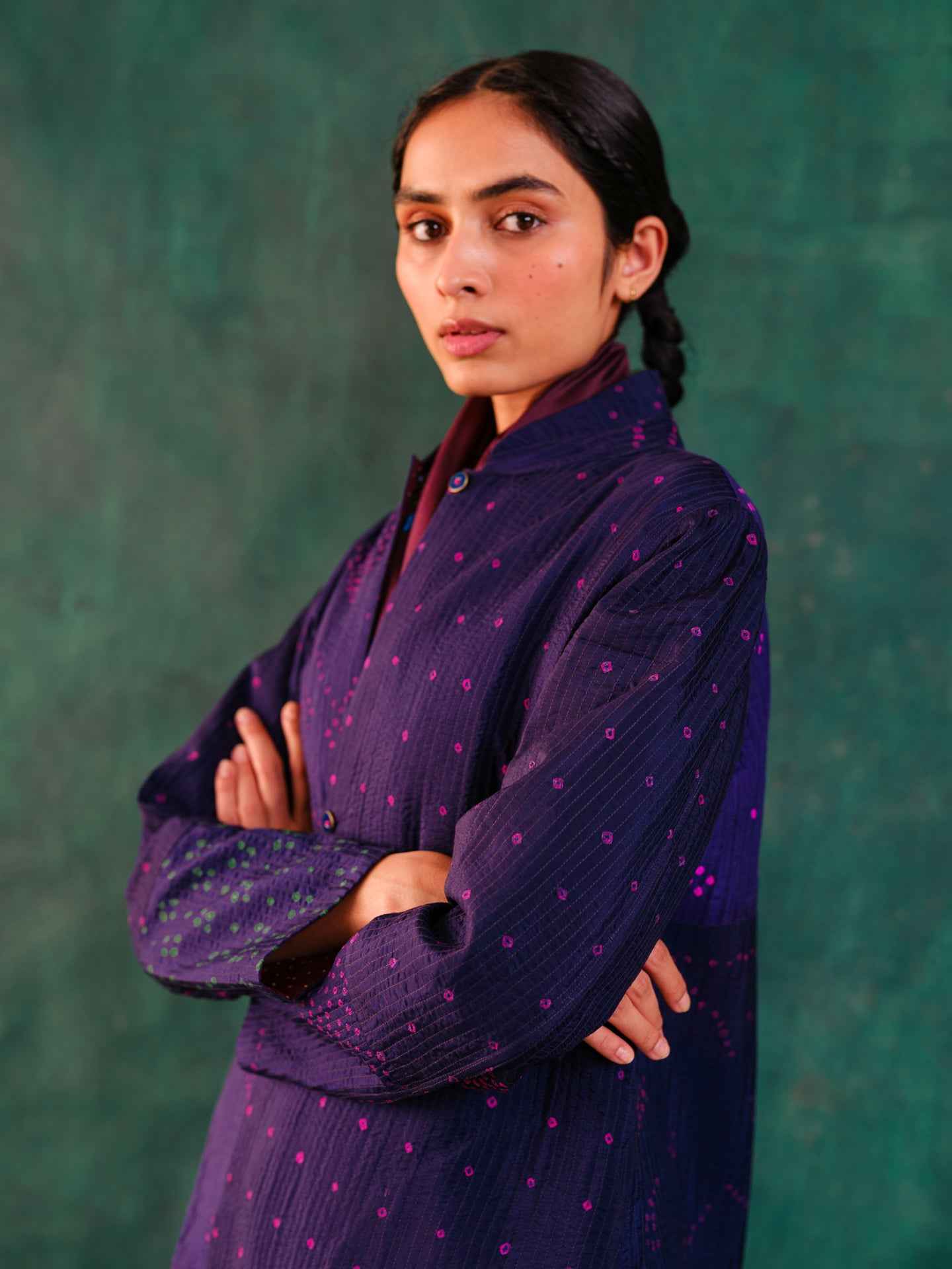 Alberobello Bandhani Jacket