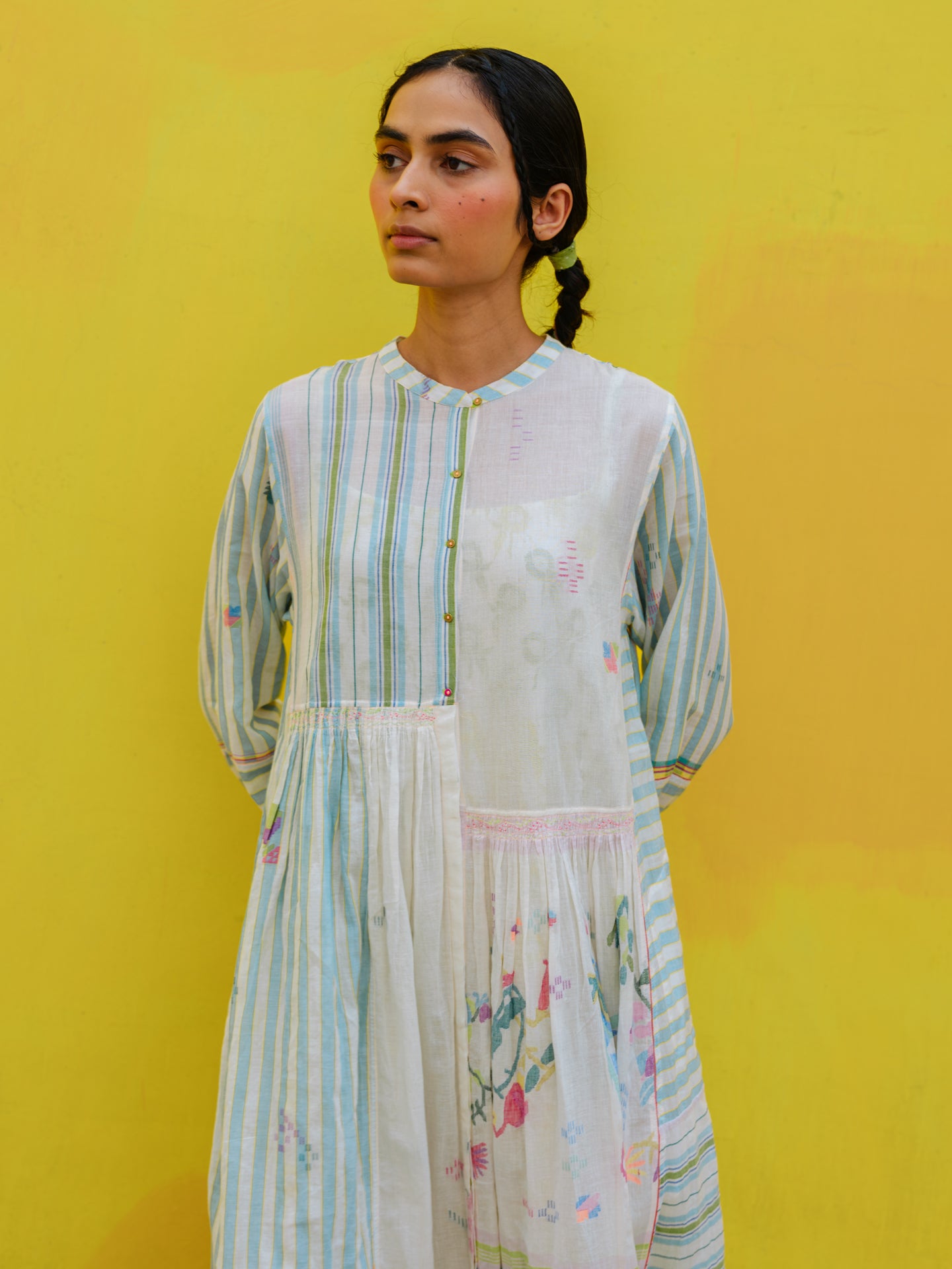 Amaryllis Jamdani Dress