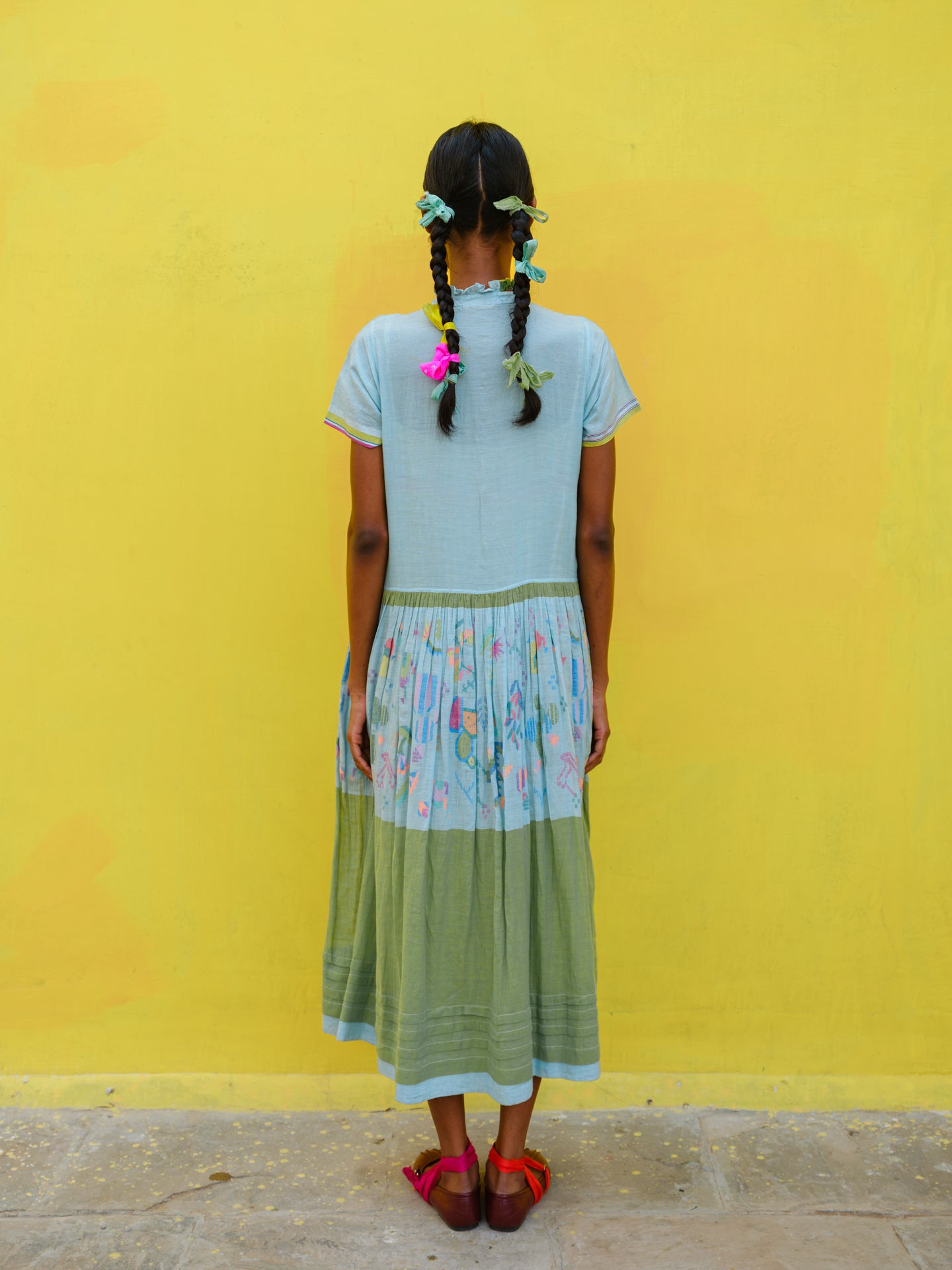 Nerine Jamdani Dress