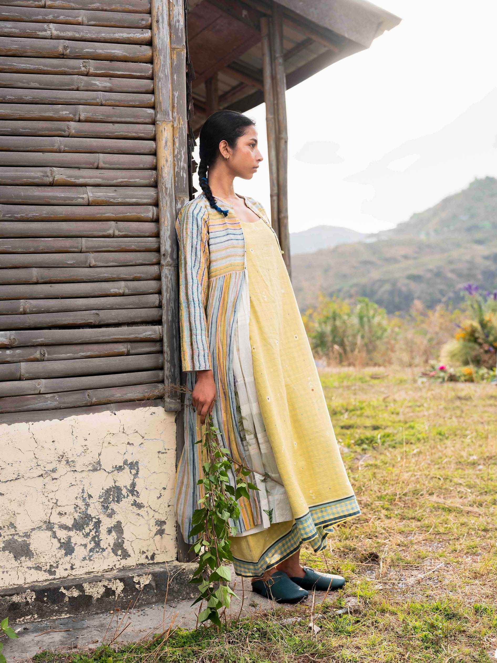 Magnelle Jamdani Dress