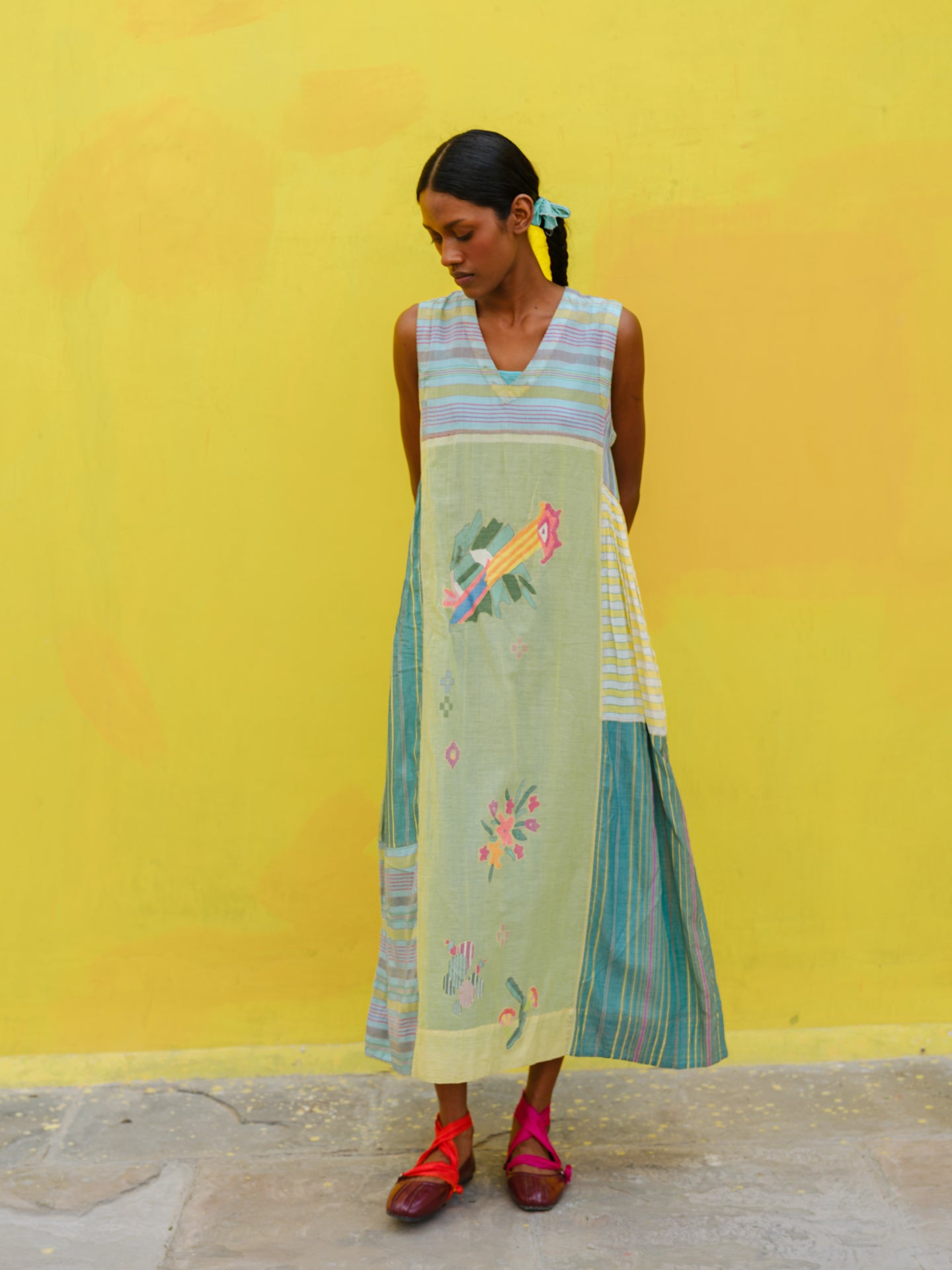 Sedum Jamdani Dress