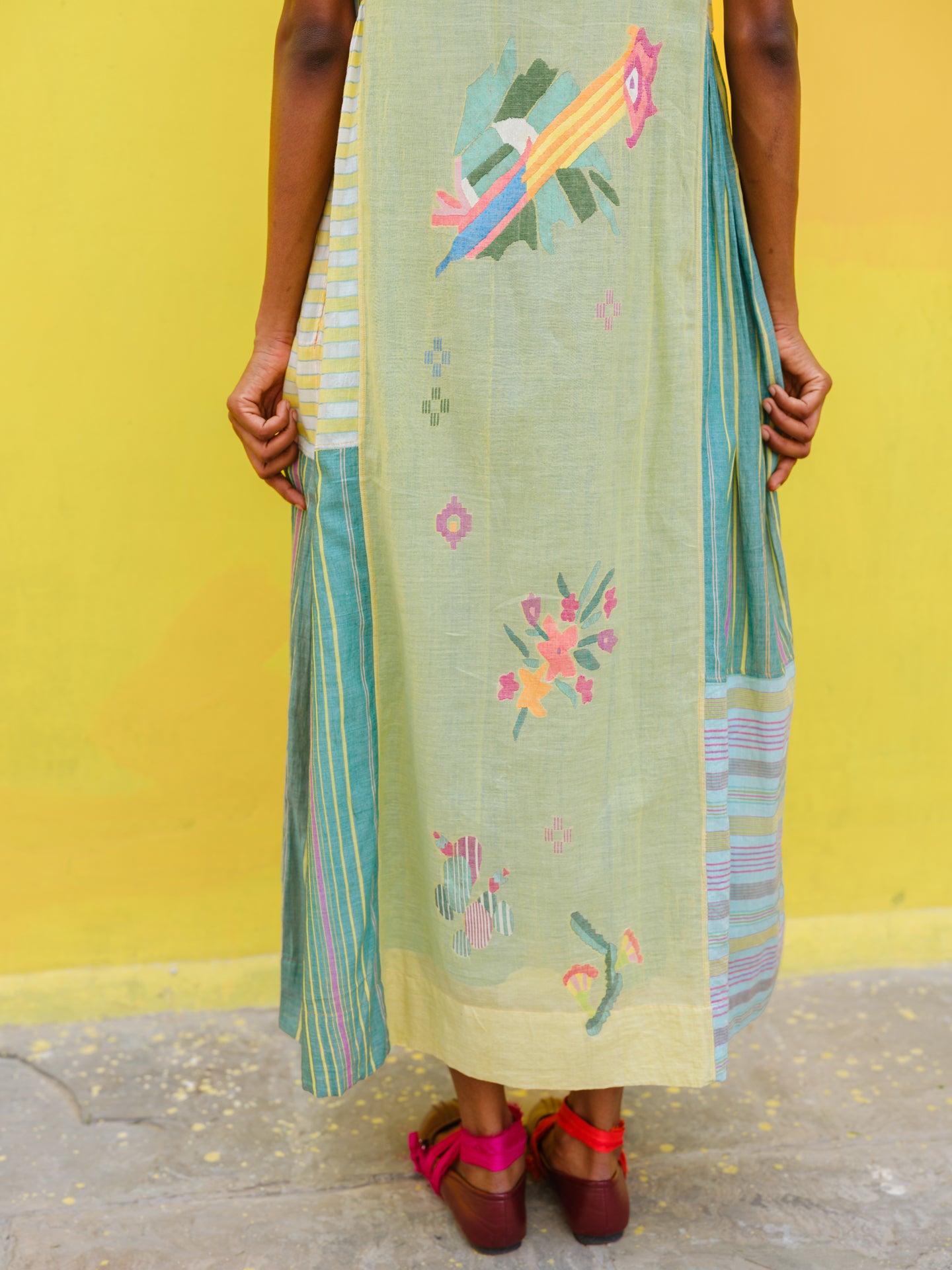 Sedum Jamdani Dress